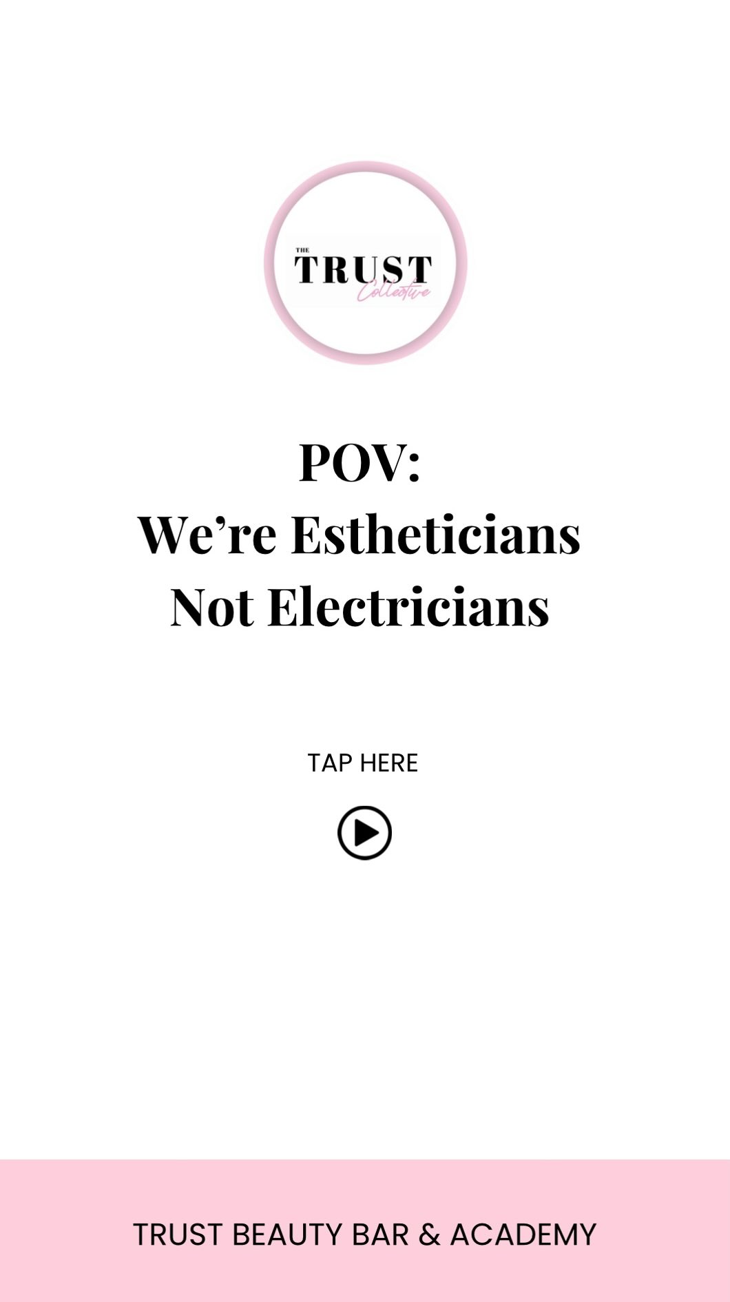 We’re estheticians, not electricians ⚡️
So we don’t fix wiring… we fix SKIN.
At Trust Beauty Bar, we specialize in corrective + luxury skin treatments designed to give you real, visible results — not temporary fixes.
✨ Customized Facials
Every facial is tailored to your skin type and concerns. Whether you’re dealing with acne, hyperpigmentation, dryness, texture, or dullness — we create a treatment plan specifically for YOU.
✨ Acne Treatments
Target active breakouts, calm inflammation, reduce scarring, and prevent future flare-ups with professional-grade products and expert techniques.
✨ Hydrating & Glow Facials
Perfect for dry, tired, or stressed skin. We focus on deep hydration, barrier repair, and restoring that healthy, radiant glow.
✨ Chemical Peels
Improve dark spots, uneven tone, fine lines, and acne scars with controlled exfoliation that reveals smoother, brighter skin.
✨ Pre/Post Operative
Supporting you through your entire surgery journey before you even get in the OR. Our protocols are designed to treat you at every stage of healing for any cosmetic surgery.
✨ Skincare Consultations
Not sure what your skin needs? We provide professional skin analysis and customized home-care routines to maintain your results between appointments.
✨Laser hair removal/IPL
Using laser technology to treat all skin concerns for all skin types as well as reducing hair growth.
We don’t guess.
We don’t “try stuff.”
We treat skin with knowledge, intention, and results in mind.
If your skin is sparking, irritated, breaking out, or just not giving what it’s supposed to give…
Book with professionals who understand skin science.
Your glow is an investment — and we’re here to protect it. 🤍
Appointments available now.
Book with Trust Beauty Bar and let’s get your skin back on track ✨
#funny #medspa #electrician #vaughan #beauty