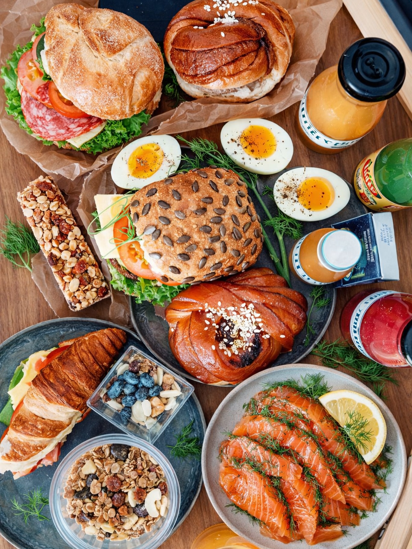 Lax, ägg, nybakat, bowls och färg på tallriken – enkelt att beställa, fint att servera.
Vi fixar påskkänslan på jobbet 💛
#företagsfrukost #påskpåjobbet #morrisbens