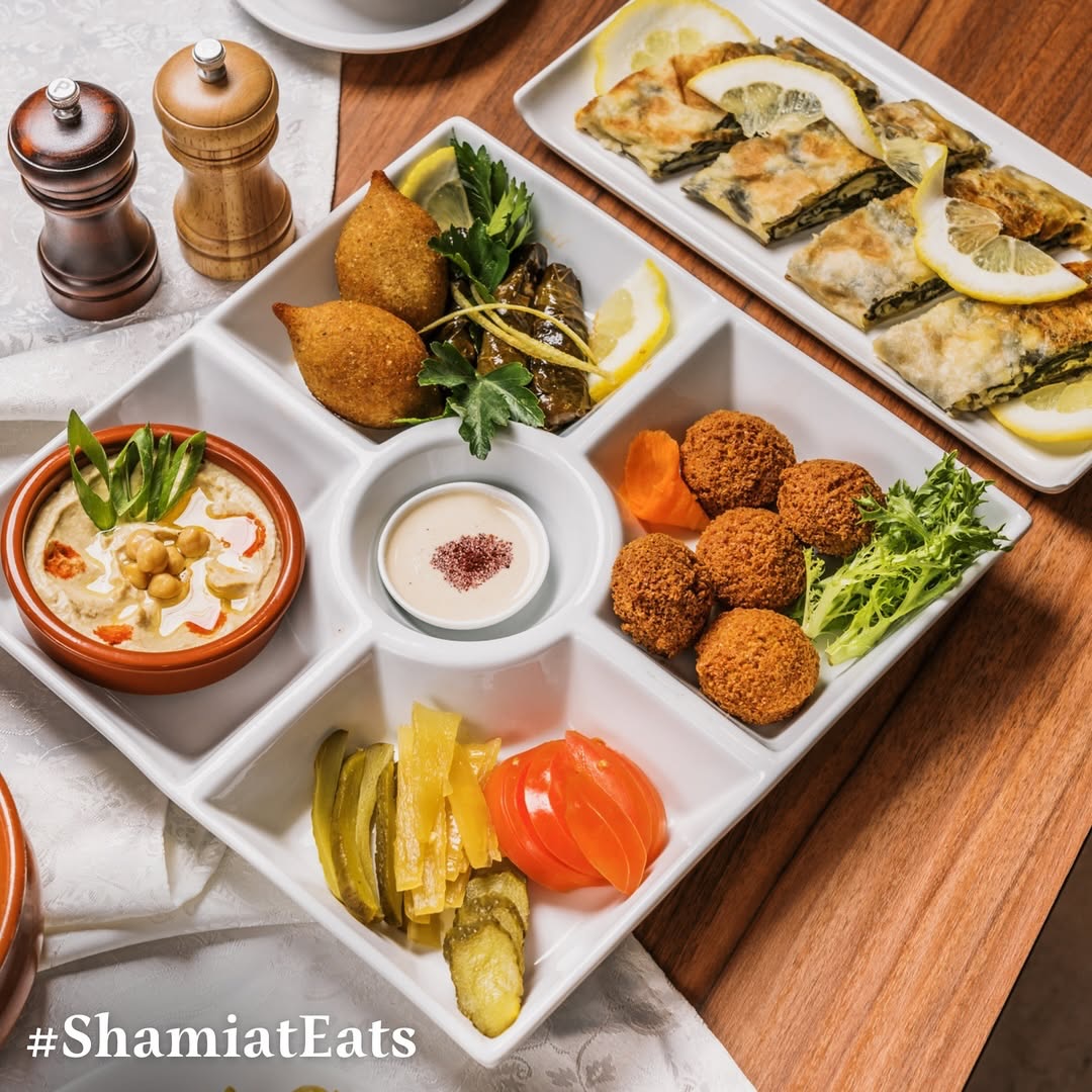 Did you know that Shamiat has over 20 vegan and gluten-free options? ๐ Try our vegan plate today at Shamiat Cafe - 60 Victoria Road, Northcote 3070 #ShamiatEatsโ
.โ
#vegan #glutenfree #syrianfood #falafel
