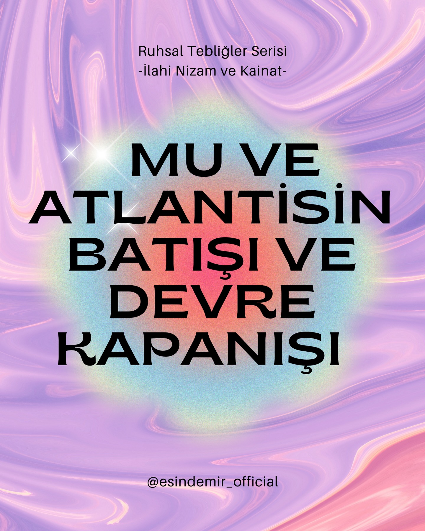 🖌️ MU ve ATLANTİS neden battı ?
🖌️ Dünyamız büyük DEVRE SONUNA yaklaşıyor mu?
🖌️ DEVRE SONU enerjilerini nasıl tanırız?
🖌️ Dünyadan mezun olmak mümkün mü ?
Üstat Dr. Bedri Ruhselman’ın İlahi Nizam ve Kainat kitabında verilen ruhsal bilgiler ışığında 💫
Her birimize ışık olmasına niyetle ✨
Sevgi ve ışıkla,
Esin 💛
#ilahinizamvekainat #mukıtası #atlantis