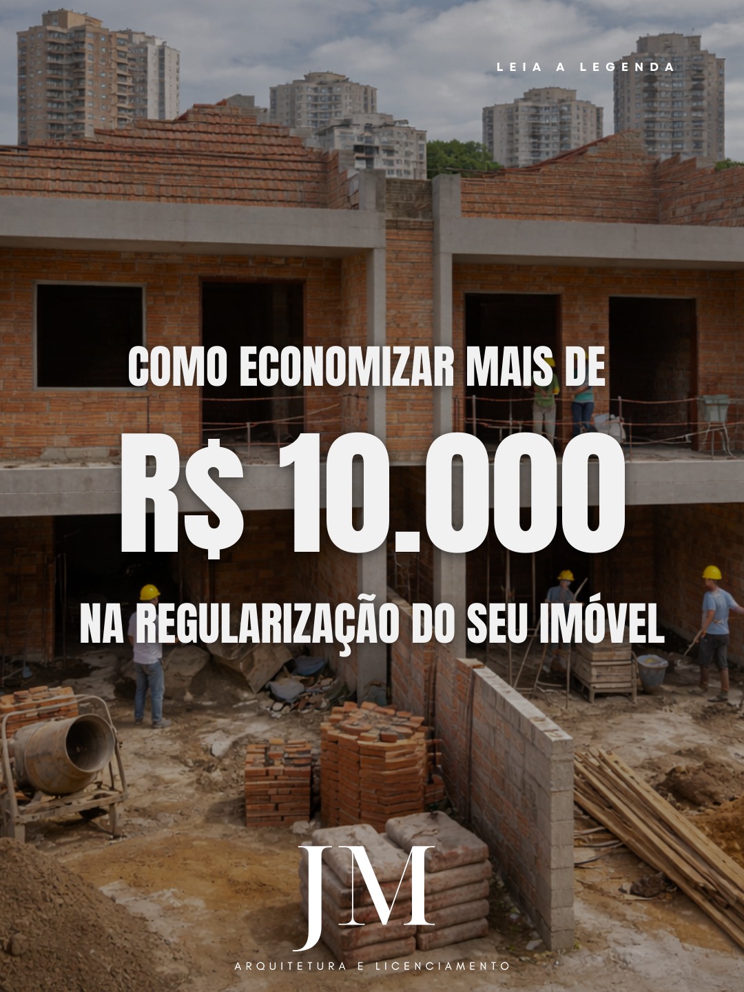 Regularização não é só protocolo.
É cálculo técnico.
E é justamente nessa etapa que muitos proprietários pagam mais do que deveriam.
A economia acontece principalmente em três pontos:
- Conferência correta de áreas construídas
- Aplicação adequada de fatores de redução no INSS de obra
- Estratégia antes de protocolar o processo
Quando esses pontos não são analisados tecnicamente, o resultado costuma ser:
– recolhimento maior de INSS
– exigências desnecessárias
– retrabalho
– pagamento de taxas adicionais
Economizar na regularização não significa fazer menos.
Significa fazer certo.
JM Arquitetura e Licenciamento
Regularização com estratégia, não improviso.
#regularizaçãoimobiliária #imovelirregular #imóvelregularizado #imóvelregular #inssdeobra
