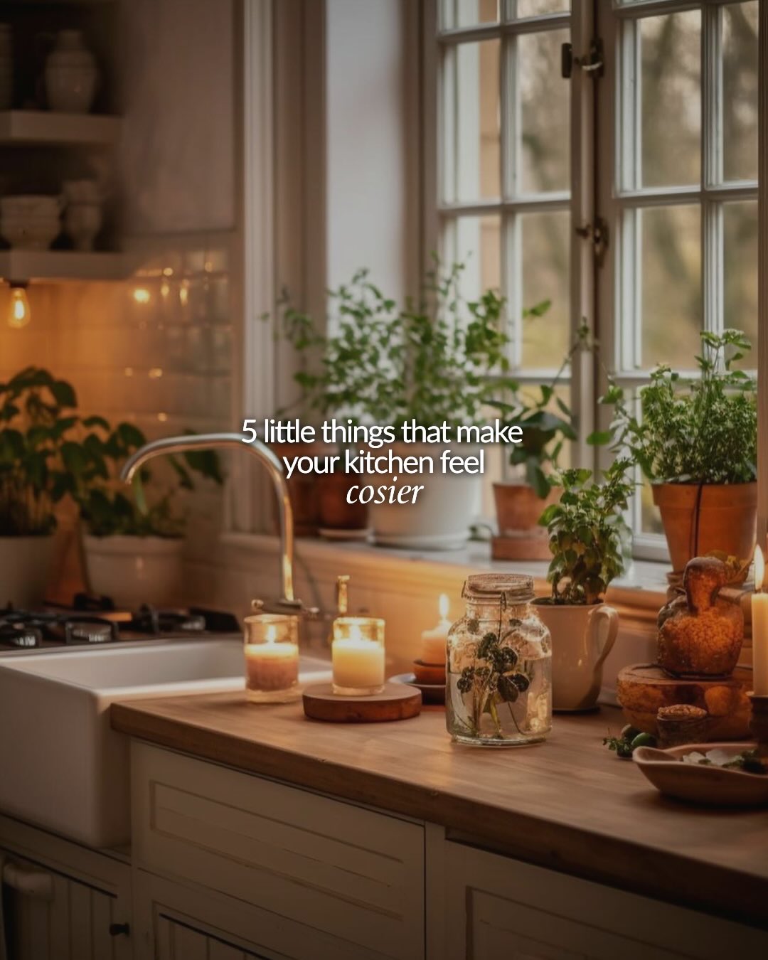 We’ve been really enjoying seeing how our clients transform their kitchens with these subtle touches.
It’s often the small things, softer lighting, natural textures, a cosy runner or a little coffee corner… that change how a space feels day to day.
Simple ideas that make a kitchen feel warmer, calmer and more lived in. ✨