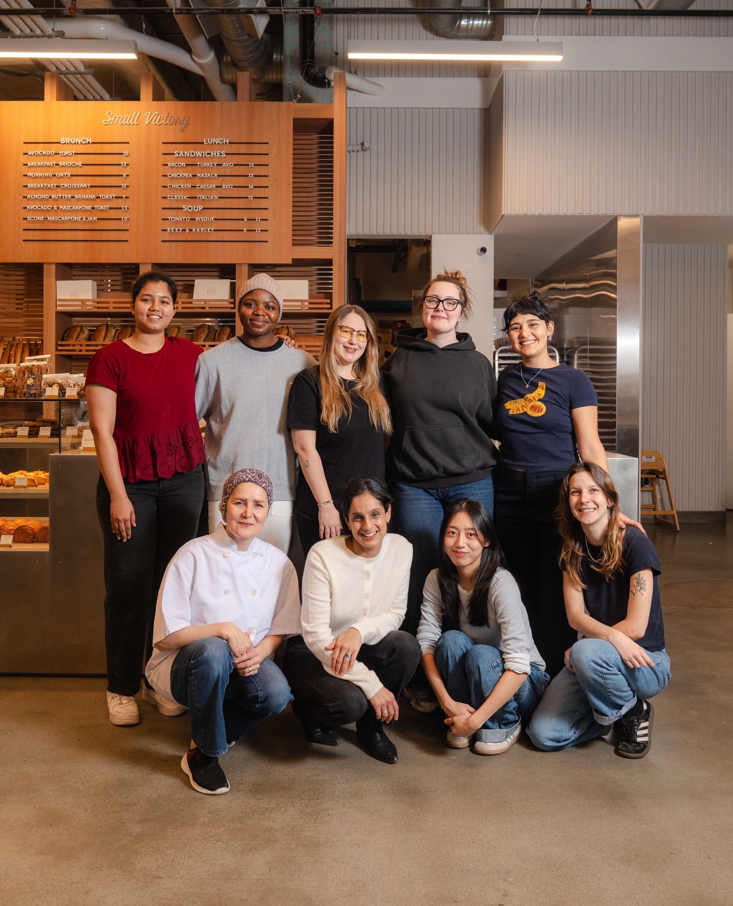 Happy International Women’s Day from our Mount Pleasant team.
We get to work with some amazing women. From the first prep in the morning to the last coffee poured, their care, attention, and warmth are what keeps Small Victory running.
#SVBakery #SmallVictoryBakery #InternationalWomansDay 