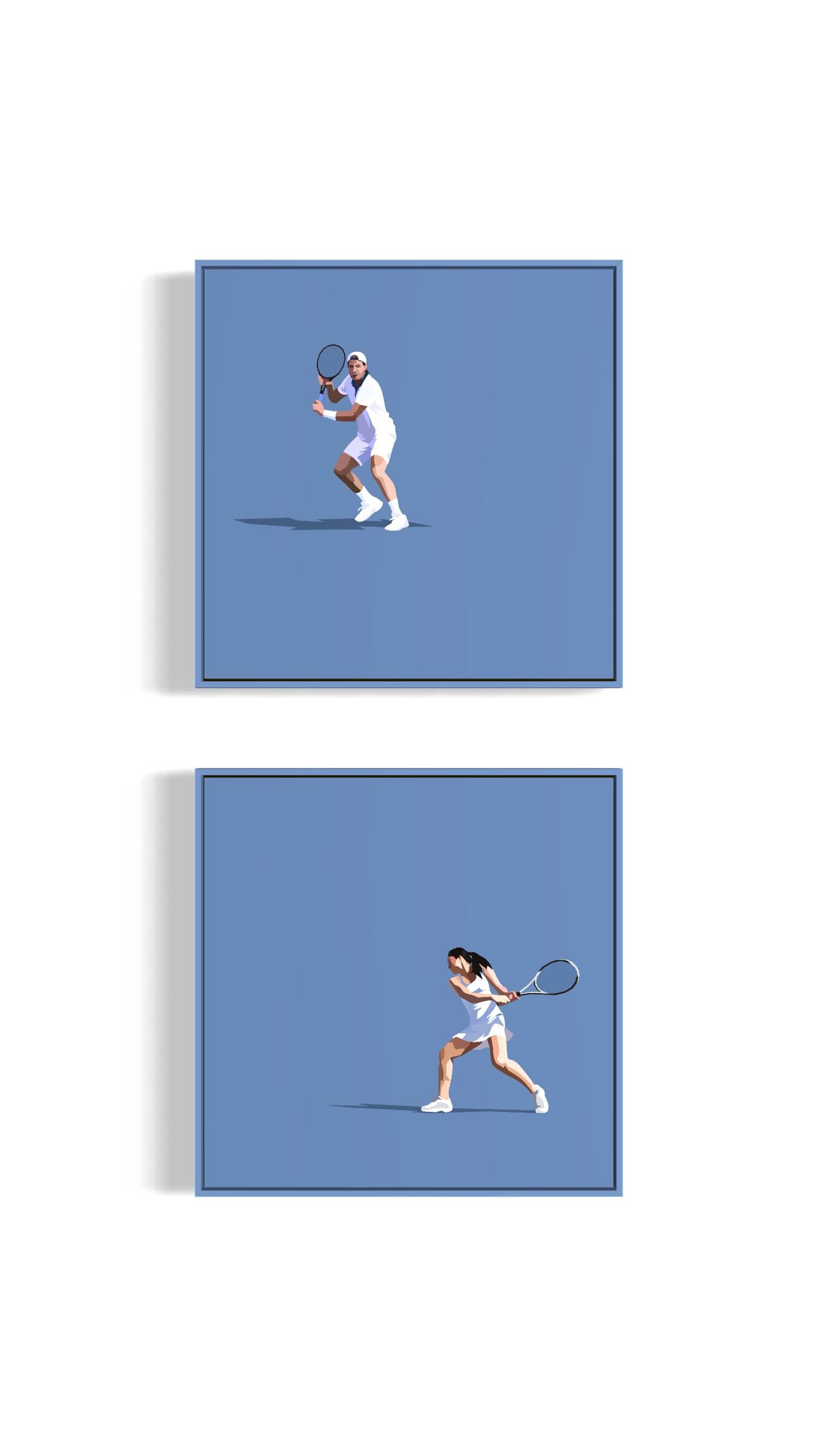 One of six brand new custom pieces headed out…
These paintings will hang all together in a premier racquet club facility in the KW area.
Many thanks to the fine team @kultiqstudio for facilitating 😊