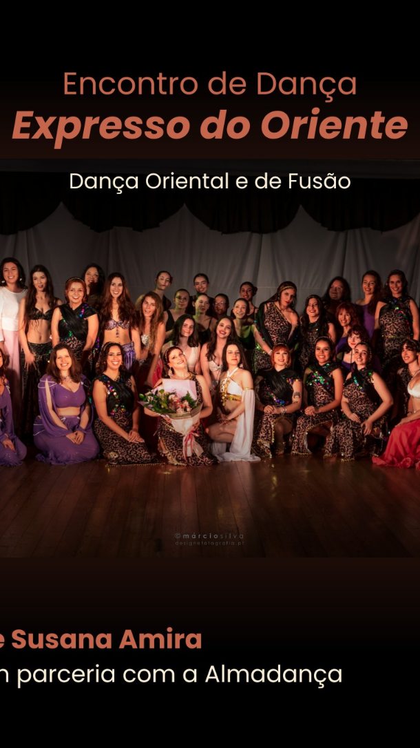 Montagem de espaço, ensaios, e espetáculo do Encontro de Danças Orientais Expresso do Oriente! 🪬
Organização da professora @susanaamira em parceria connosco, e com as nossas bailarinas como convidadas 🥰