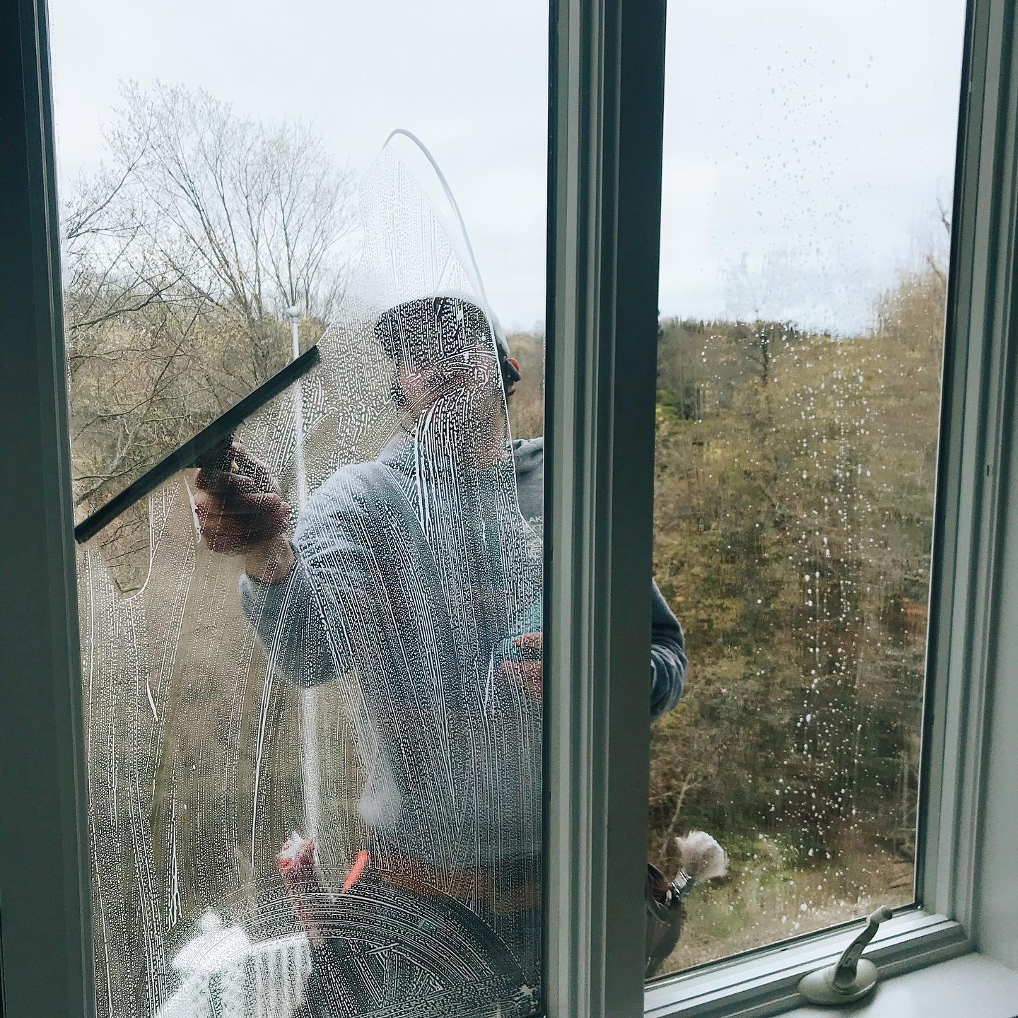 Making windows look like they’re barely there is part of the job 😉
#windowcleaning #grandhaven #springlake #ferrysburg #smallbusiness #grandhavenmichigan #grandhavenbusiness