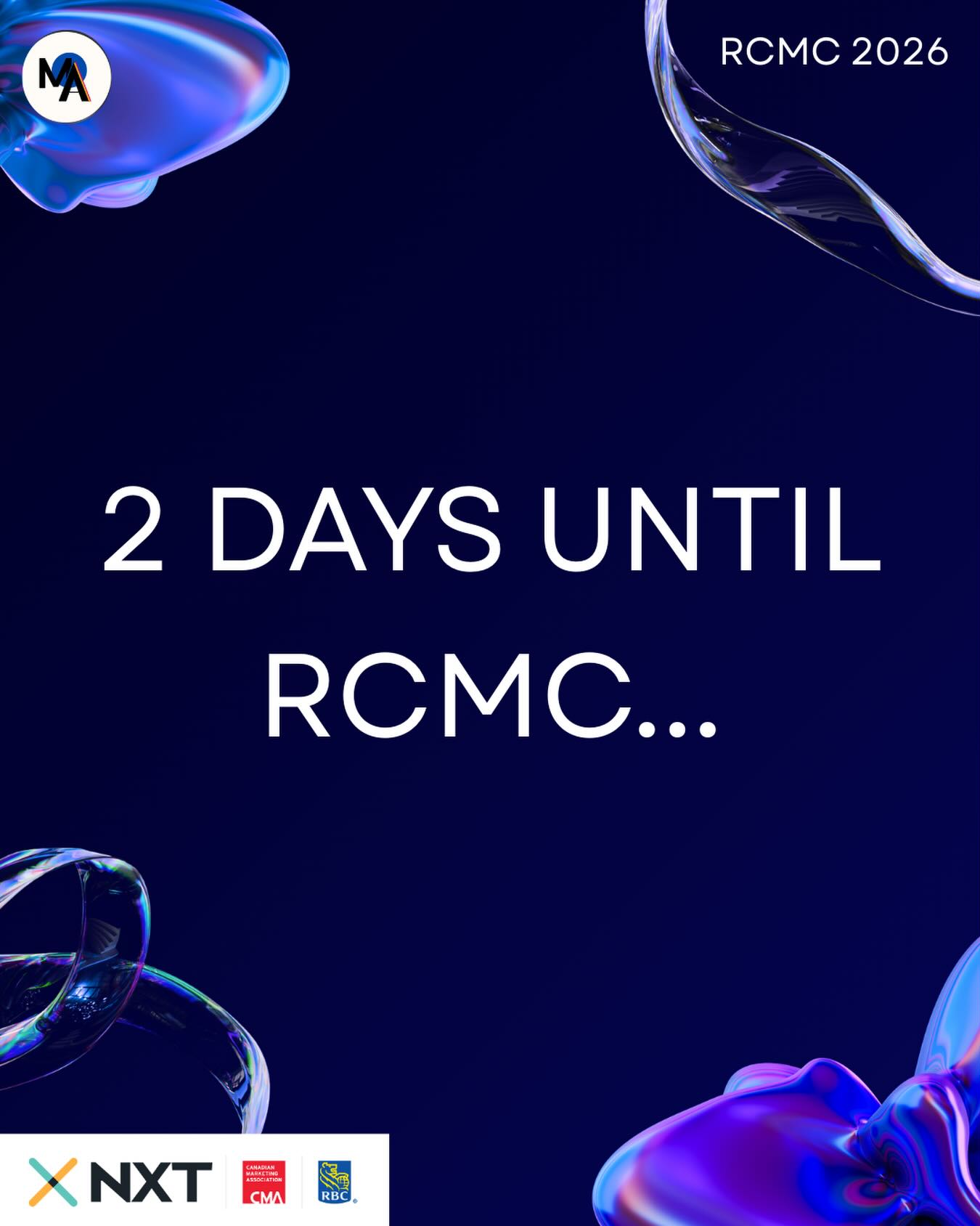 2 days until RCMC 2026! 🚀
📍 UTSU Student Commons, 4th Floor, 230 College St
📅 March 7, 11 AM - 5 PM
Link in bio to register!
Proudly supported by @cmanxt