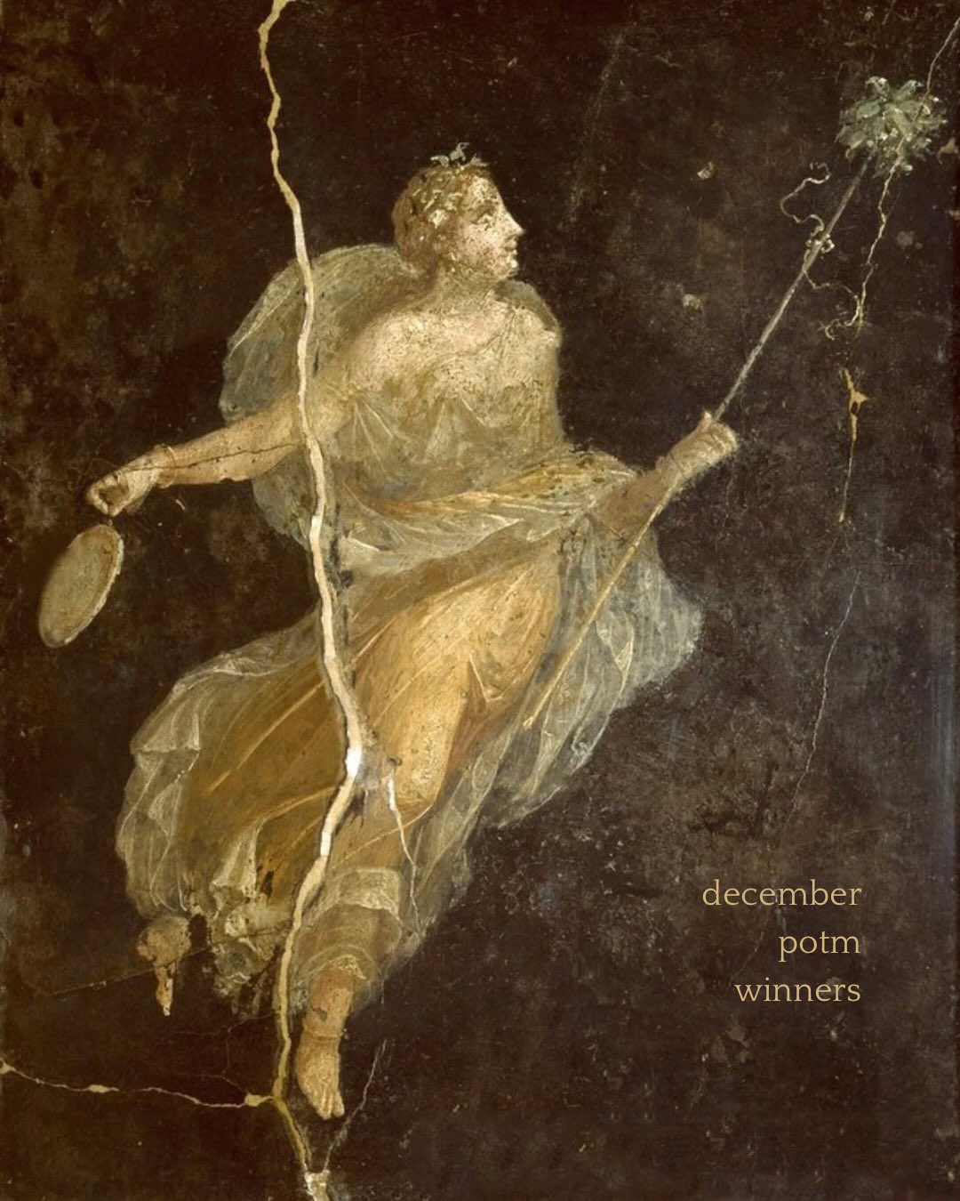 december POTM results are out! thank you so much to all who submitted — i had such a hard time deciding between the winners! big congrats to the winner ellie macke and runners up lilly chill and grace lumpkins!