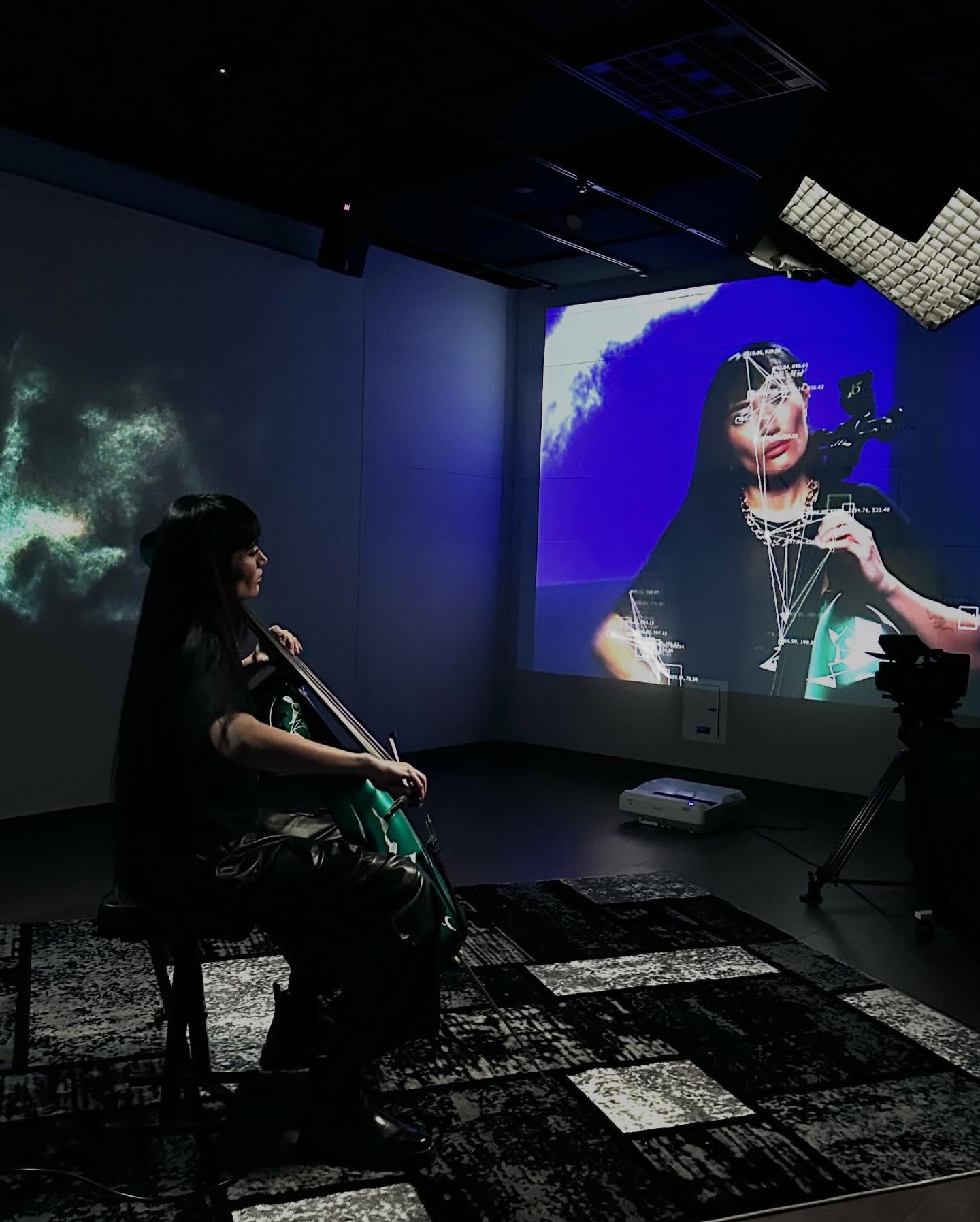 💚 Bridge Draco Electric Cello
Repost from @callmesuuvi
•
BTS of the motion tracking and audio-reactive visual magic we built to create the immersive SUUVI universe and constellation for Dark Star 💫🌌
@kytersteffes @arupgroup @touchdesigner @memory.of.a.star
#touchdesigner #bridgecello #electriccello #generativeart #immersiveart