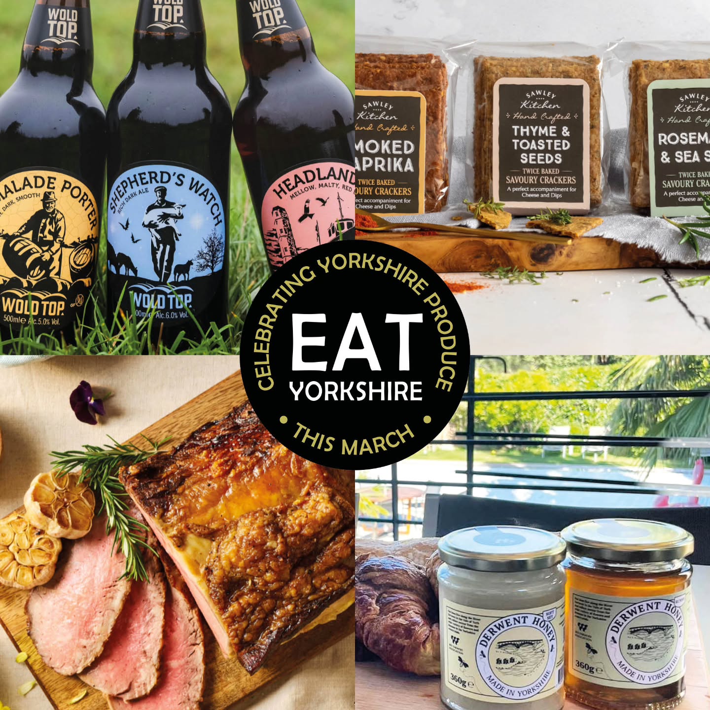 Super happy to once again be involved with the 'Eat Yorkshire' campaign for 2026. Great to be sharing the stage with such well respected Yorkshire products.
Dont forget 'EATYORKSHIRE' code gets you 10% off all honey at our website. www.derwenthoney.co.uk