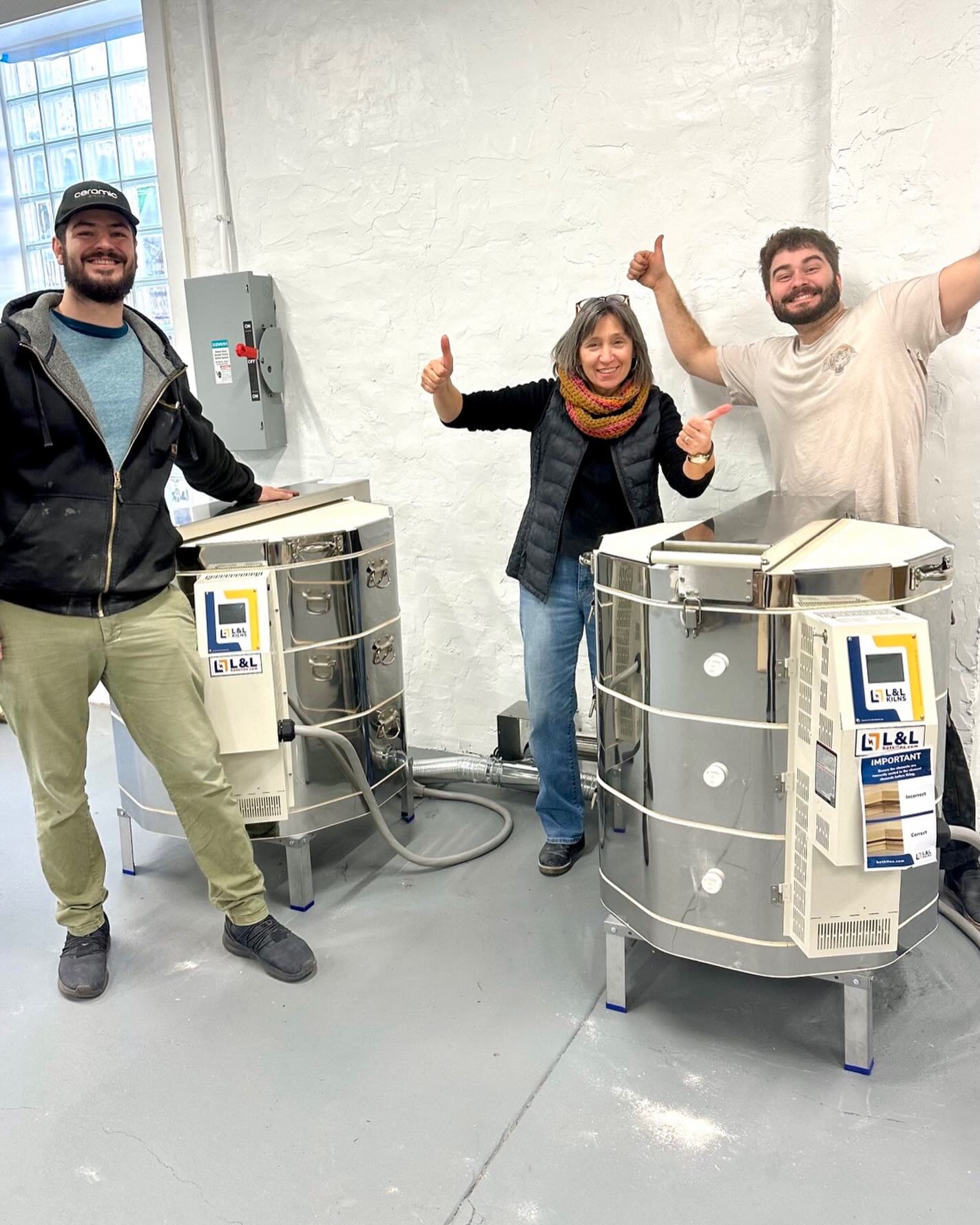 New kilns for our new studio! So excited!
Thanks to the guys from The Ceramic Shop for installing these beauties!
#theceramicshop
#handmadetiles #visitac #empoweringwomennow #nonprofitorganization
