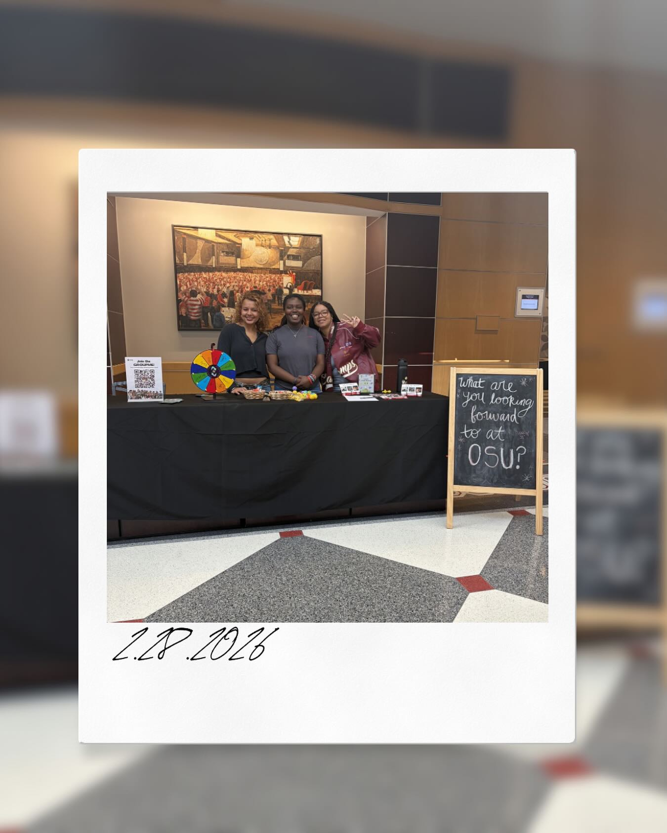 Wrapped up tabling for The Retreat at the Union for Buckeye Bound 🙌
So many great conversations and new faces!
Registration opens late March📝 be on the lookout for more!👀
#theretreat #osuclassof2030 #ohiostateclassof2030