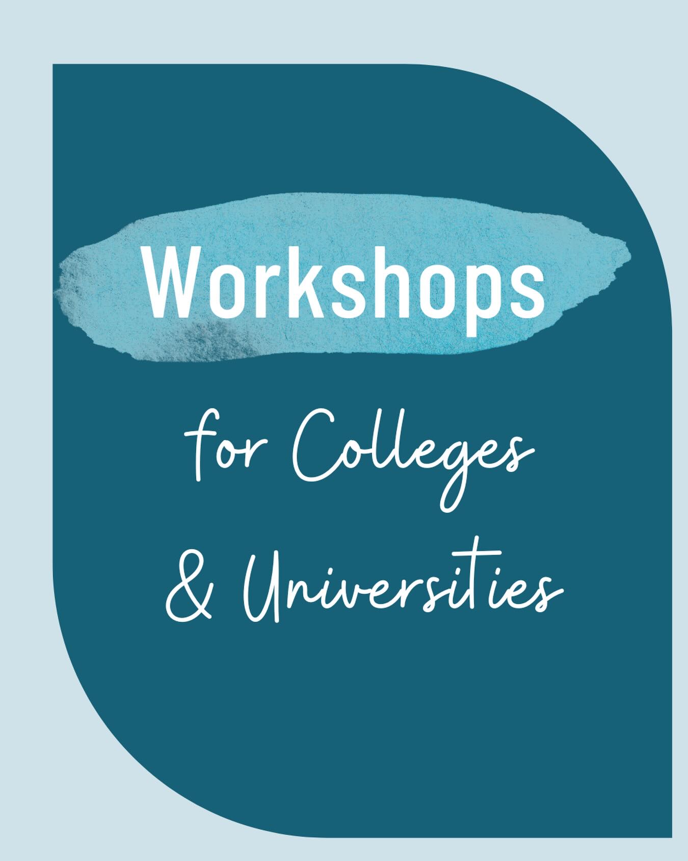 My virtual and in-person workshops for faculty & staff bring a breath of fresh air to your campus.
I work with campus leaders who care deeply about their communities and want to address the epidemic of burnout, exhaustion, and uncertainty in higher education with workshops tailored to your campus cultures.
Let’s work together to:
🔹Support faculty & staff wellbeing with programming that revitalizes, strengthens, and reconnects your community
🔹Embrace how our full humanity is inseparable from the work we do as teachers, scholars, researchers, leaders, and support staff on campus.
🔹Create opportunities for faculty & staff to reflect on their goals, practice self-compassion, and build intimacy, trust, and connection among colleagues.
🔹Make space for real talk about grappling with the challenges—and the joys—of higher ed in these tough times.
Curious how my workshops can address your campus culture, current realities, and the particular quirks of your faculty & staff? Wondering about the pedagogy behind my workshops? Have an idea for a topic? Let’s meet for a workshop chat! Link in bio.