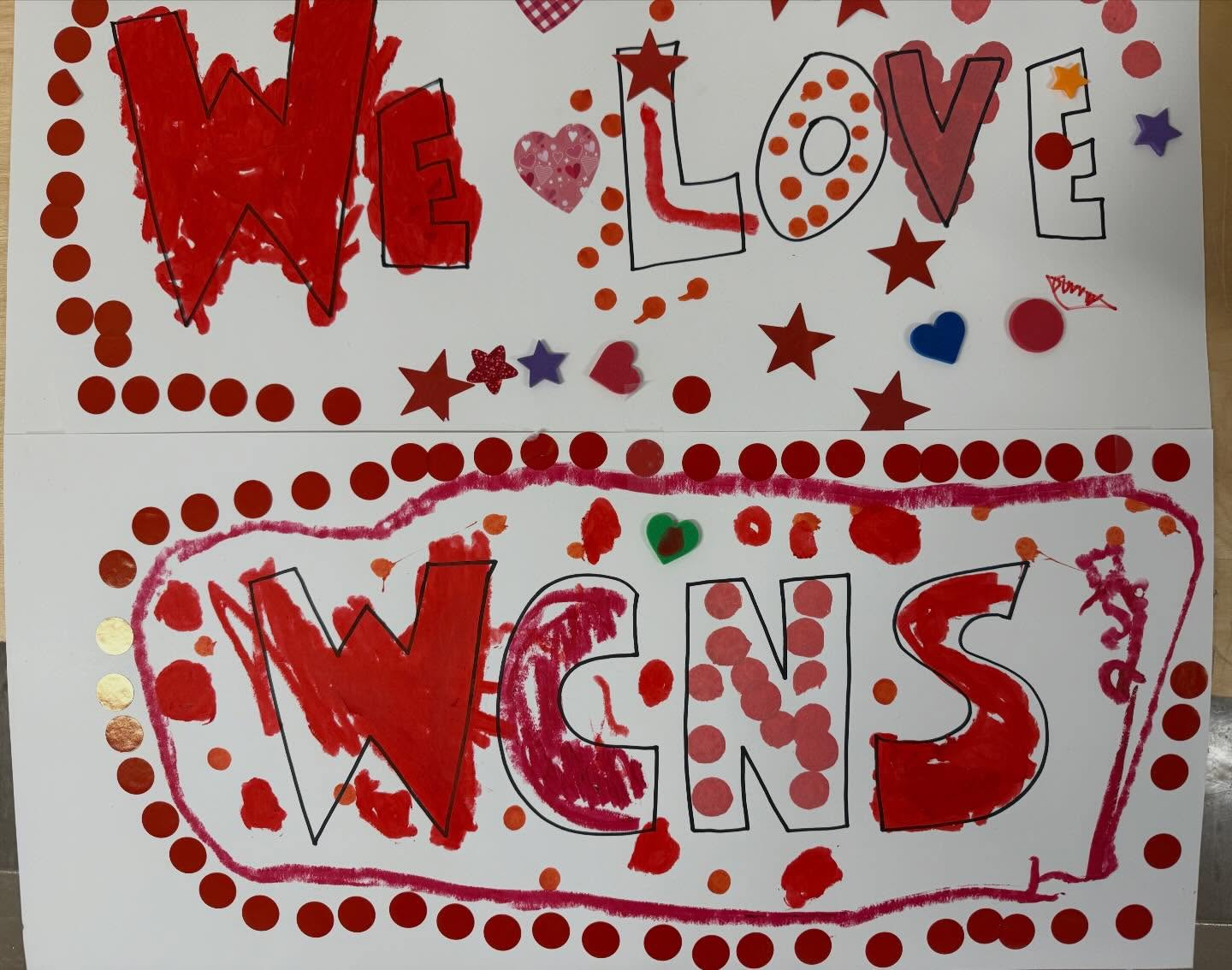Kicking off our 6th Annual WCNS Spirit Week! Wear your RED or school gear. ❤️ we were lucky enough for the sun and warm weather to join us too! ☀️
