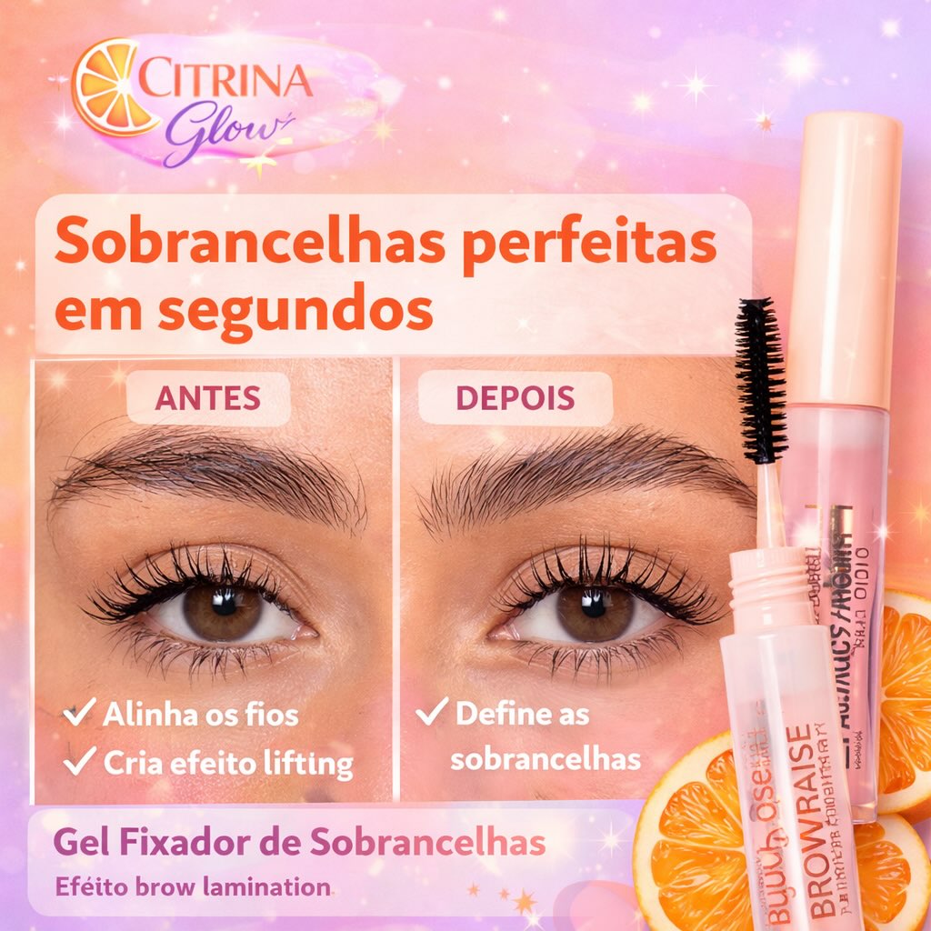 ✨ Sobrancelhas alinhadas fazem toda a diferença na maquiagem!
O gel fixador de sobrancelhas deixa os fios no lugar, cria efeito lifting e deixa o olhar muito mais definido.
Perfeito para quem ama sobrancelhas naturais, mas bem modeladas. 💜
✔ Fixa os fios o dia todo
✔ Efeito brow lamination
✔ Não deixa resíduos
✔ Aplicação fácil
Disponível na Citrina Glow 🍊
📦 Enviamos para todo Brasil
💌 Peça pelo nosso site!
#sobrancelhas #browgel #makeup #maquiagem #sobrancelhasperfeitas citrinaglow