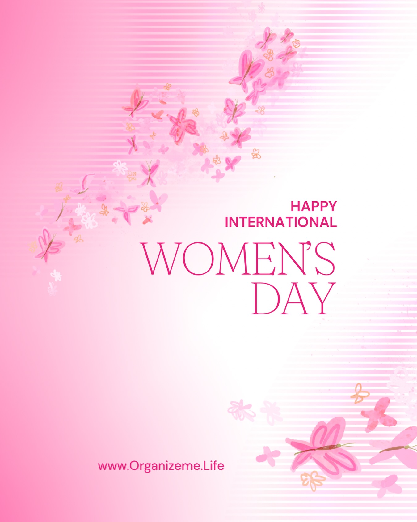 Happy International Women’s Day!
💕💐💖
Today I celebrate the amazing women who inspire me daily, my clients, my friends, my mentors, and the strong women who came before me.
Being a women owned business is something I am incredibly proud of, and I am grateful for the community that supports and uplifts me!
Here’s to strong women everywhere. 💪🏻
#organizeme
#InternationalWomensDay
#WomenOwned #Grateful
