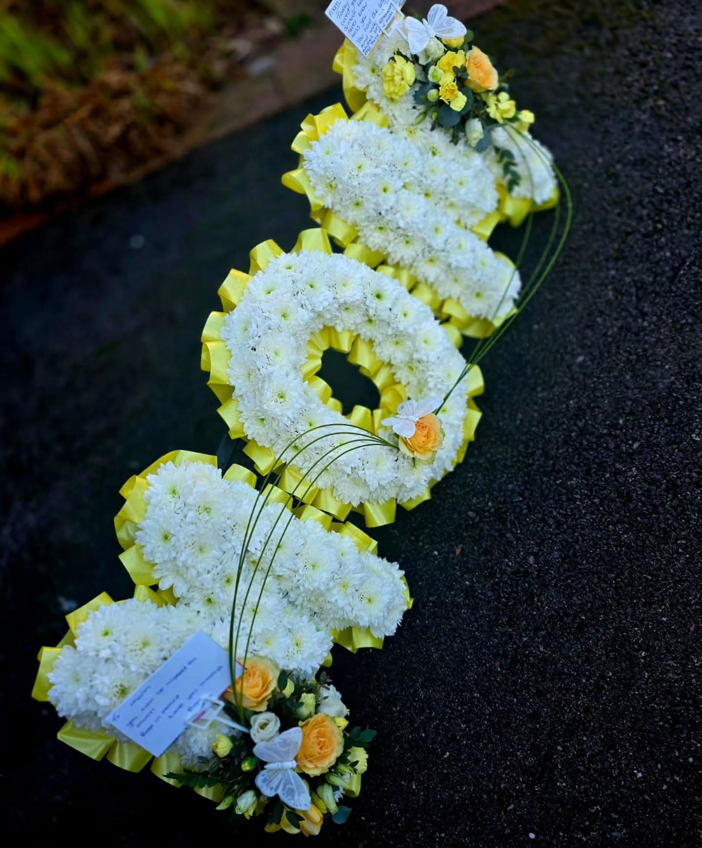 A mom's love remembered with flowers in her favorite colours.
Some jobs are harder than others. I had the honour of creating funeral flowers for a much-loved mom. As a florist, you quickly learn that flowers are more than something beautiful — they become a way to say goodbye, to show love, and to say the words people sometimes can’t find.
With Mother’s Day so close, this one felt especially emotional. Thinking of everyone who finds this time of year a little harder. 🤍
#funeralflowersburntwood #burntwoodflorist #floristnearme #floristburntwood