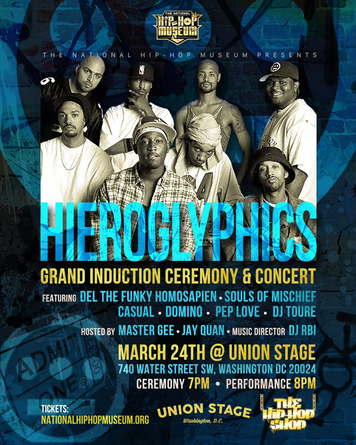 🔥Tickets going very fast for these 3 events!
🎟Hieroglyphics Induction & Concert March 24th 7pm @unionstagepresents Tix Nationalhiphopmuseum.org
🎟Da Odd Couple performance April 11th 1pm @songbyrddc Tix @theflavorsummit
🎟Bmore Vinylcon May 8th & 9th @unioncraftbrewing Tix @thevinylcon
#Hieroglyphics #vinyl #dj #hiphop