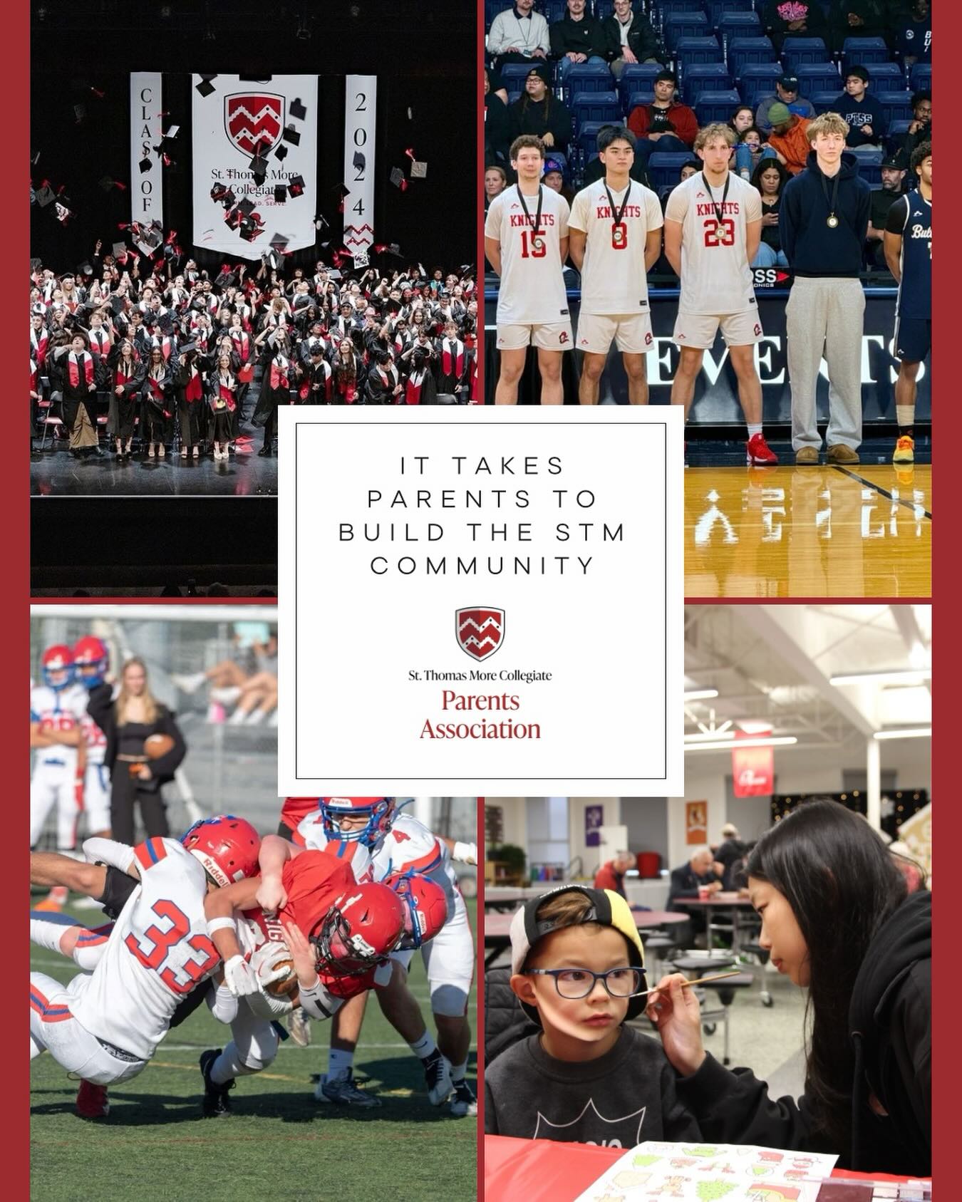 Our school events, athletics programs, and traditions don’t happen without parent volunteers.
We’re currently looking for parents interested in Coordinator and Lead roles for a variety of activities including:
• Athletics
• School events
• Christmas Market
• Walk-a-thon
• Arts & programs
• Graduation events
Whether you have a little time or a passion for a specific event, there are many ways to get involved.
Add your name to the Parent Participation Form to be considered. #linkinbio or through link below
https://docs.google.com/forms/d/e/1FAIpQLSdRodQXS1_dnCINMEwORcUgvCw_Tx9sLwbaPJNhQeYjjpO0EQ/viewform
Together we help create the experiences our students will remember.
#stmcpacommunications #volunteer #parentparticipationprogram