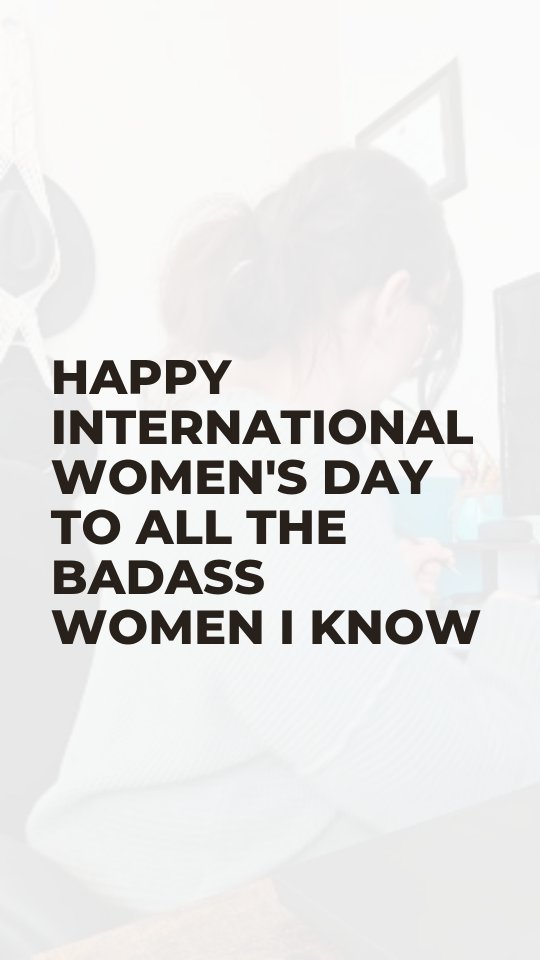 A shout out to the amazing women in my life, my clients, and fellow business owners who support and lift each other up every day. 💜
Happy International Women’s Day. #iwd2026