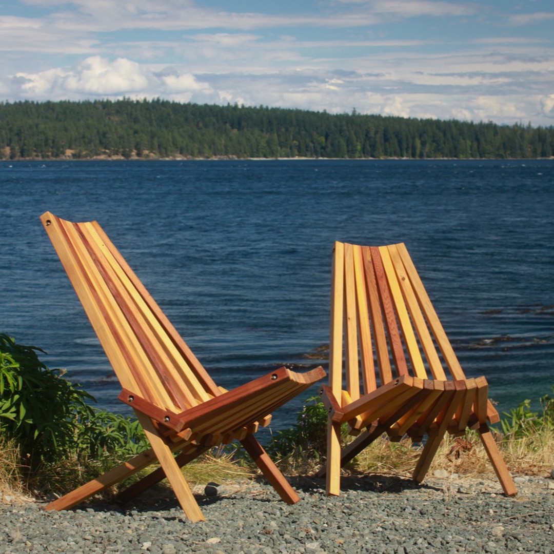 Spring is here! Time to order your folding cedar deck chairs. Made from beautiful BC cedar, these chairs are super comfortable and made for relaxing.