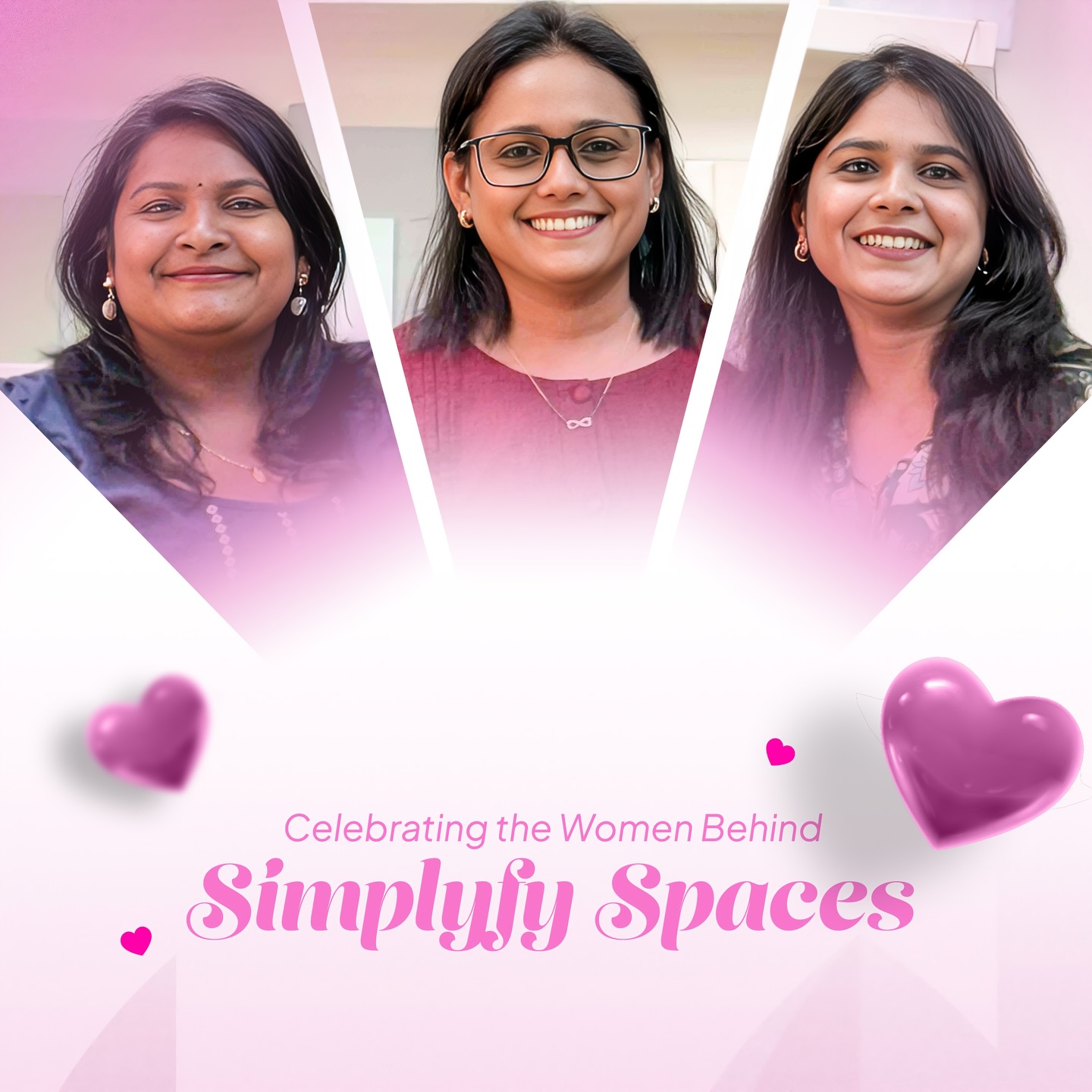 Today we celebrate the women behind the ideas, the details, and the designs.
Strong perspectives, thoughtful creativity, and the passion to build spaces people truly love.
Happy Women’s Day from the team at Simplyfy Spaces.
