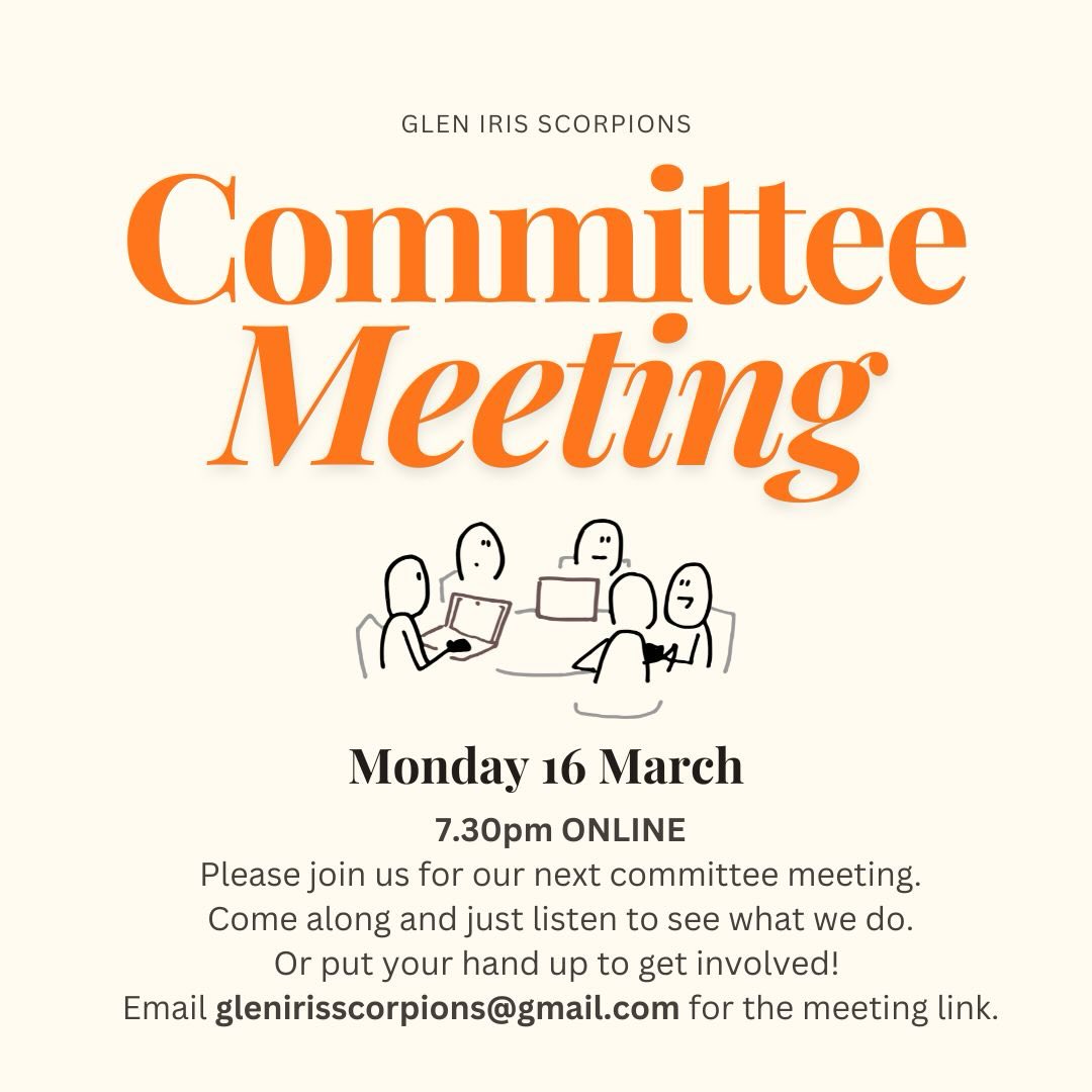 Please get involved! This meeting is held online. You donβt even need to turn on your camera π