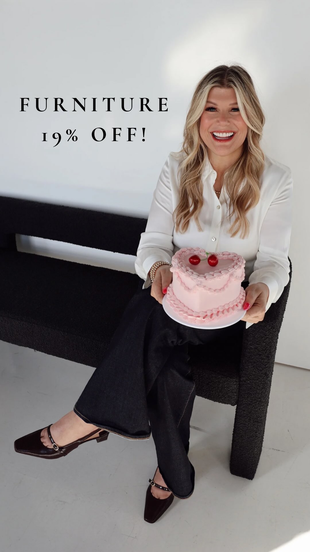 *TODAY ONLY* ALL Furniture 19% Off!! INCLUDING Markdowns! This is an extremely RARE Sale that never happens & you WON’T want to miss!
We wanted to go BIG for our last day of our Birthday Week! 🎉Happy 19 Years to Designer Blvd! Come celebrate by saving thousands TODAY ONLY!🎉
OPEN 10am-6pm