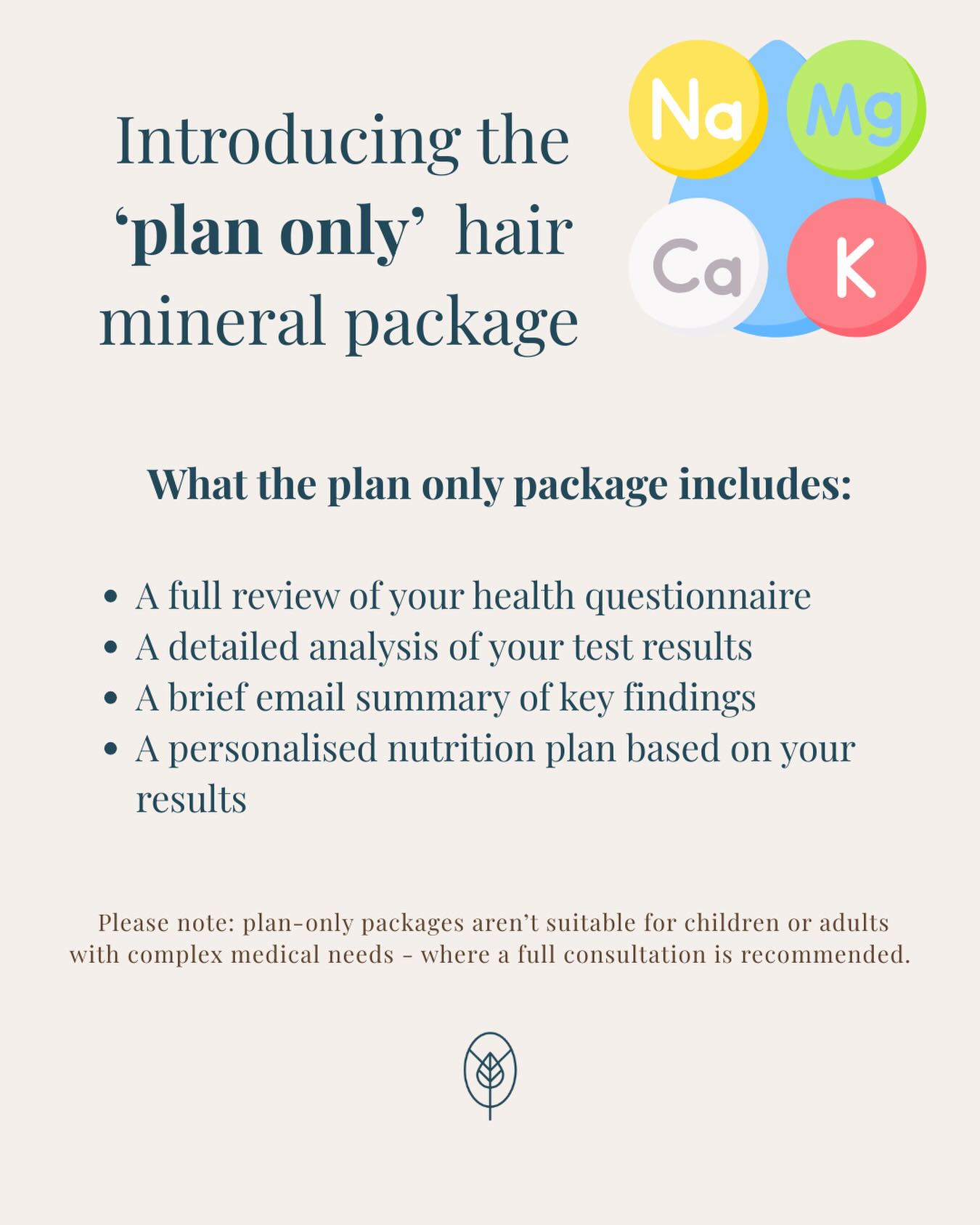 Not everyone needs a full consultation to get started with their health.
The new Plan-Only Hair Mineral Package is designed for those who want clear, personalised guidance based on their results — without the call.
You’ll receive:
• A full review of your health questionnaire
• A short email summary of the key findings
• A personalised nutrition plan tailored to your mineral patterns
Please note: this package isn’t suitable for children or those with complex health conditions where a full consultation is always recommended.
DM for more information or visit www.pebblenutrition.co.uk
#htma #hairmineralanalysis #functionaltesting #naturalhealthandwellness