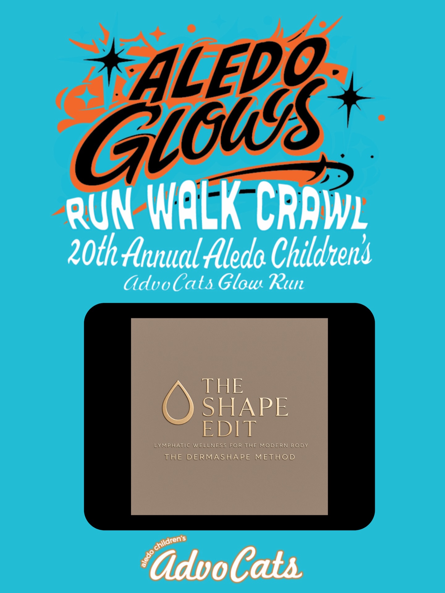 Aledo Glows SPONSOR SPOTLIGHT🌟
Thank you to The Shape Edit for being a PACESETTER sponsor!
Aledo GLOWS because of you!🧡🖤🌟