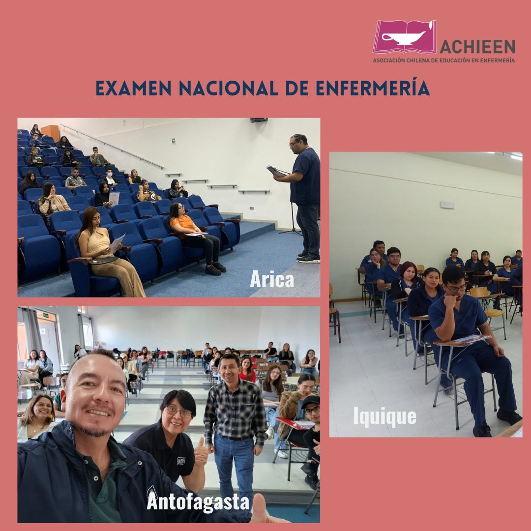 Más de 3 mil estudiantes, de Arica a Punta Arenas, están rindiendo el Examen Nacional de Enfermería Enenf 2024, a cargo de Achieen, les dejamos aquí algunas de las imágenes de esta importante jornada.
#enenf2024 #examenenfermeria #achieen #enfermeria