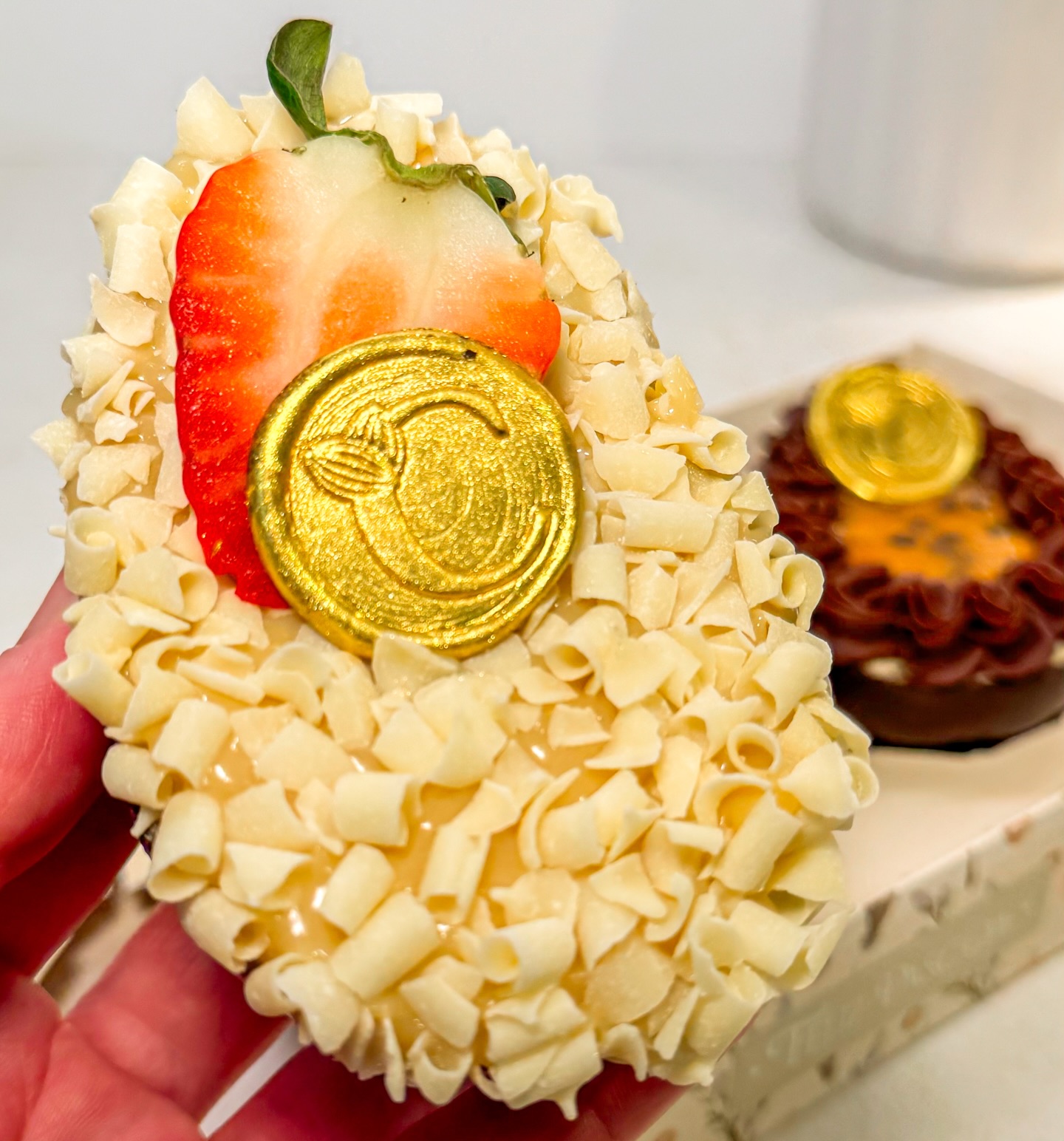 Strawberry, the DelicaC’s way 💕
Semi-sweet chocolate shell.
Signature milk cream.
House made strawberry jam.
White brigadeiro.
Fresh. Creamy. Beautifully balanced. 🍓🍫
Part of our Signature Easter Trio.
Use code EASTER10 until Monday, March 10
Plus receive a surprise gift with your order 🎁
Comment EASTER and we’ll send you the link directly 🐣✨
#delicacstreats #eastercollection #gourmeteaster #handcraftedwithlove