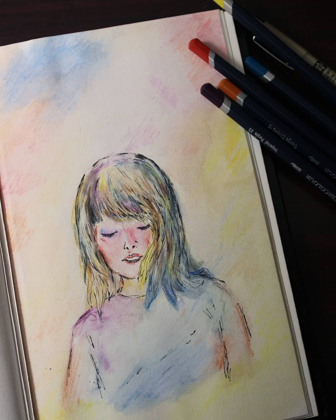 I'm so late, but Happy Birthday, @taylorswift :')
🎸🌟💕
On your special day turning #thirTAY, I simply want to thank you.
Thank you for putting into words the emotions, circumstances, turmoils, joys, confusions, discrepancies and ambivalences of life.
Thank you for making me believe in love, forgiveness, and vulnerability.
Thank you for giving me and millions of people the courage, confidence, self-love and empathy that they couldn't find elsewhere. 💛
Since Grade 7, you've been there through it all. My middle school days were complete with staying up every night watching your "You Belong With Me" music video and playing your melodies in my mind at every lunchtime. Your first two albums were my favourite - I knew every single beat and lyric of the tracks. I'd rewrite lyrics to I'd Lie to fit my life, I'd dance alone in my room to Fearless, I'd wish to be able to create songs like you too.
You've been there through my biggest happinesses and lowest times. You've been there when I needed company. When I've needed a distraction. When I simply needed someone to understand. 💛
To me, your best songs aren't your best-selling, best-known, best-recognized songs. They're the songs that the non-Swiftie wouldn't have heard, as if only for those who know where to find the hidden gems, albeit hidden in plain sight. But they're the songs that are real - emotional, raw, and with no other purpose than to turn emotions into melodies that connect hearts together.
Listening to your new album #lover, I found myself back in my happy-go-lucky childhood self, singing to your songs at the top of my lungs when I believed nobody else could hear me. I found myself feeling so incredibly happy for you, to have found such happiness after so many rough tides. :')
---
Today, I too create music to express things that can't be expressed any other way - and so much of it has been inspired by you.
So...thank you 😌💕
#taylorswift #tswizzle #proudswiftie #artbelongstoartists #watercolourpencils #art
(I've made a little medley of my favourite songs by you, but I didn't get to finish recording it for today....it'll be up soon though! 😊)