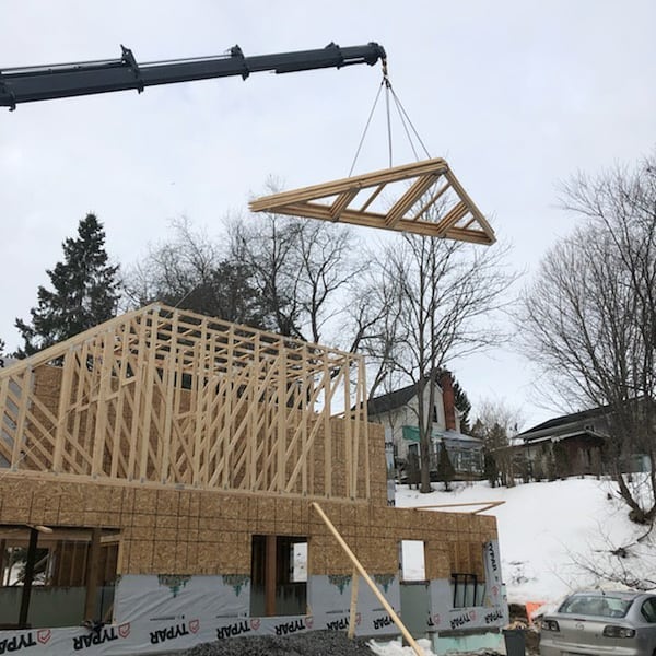 Triplex construction