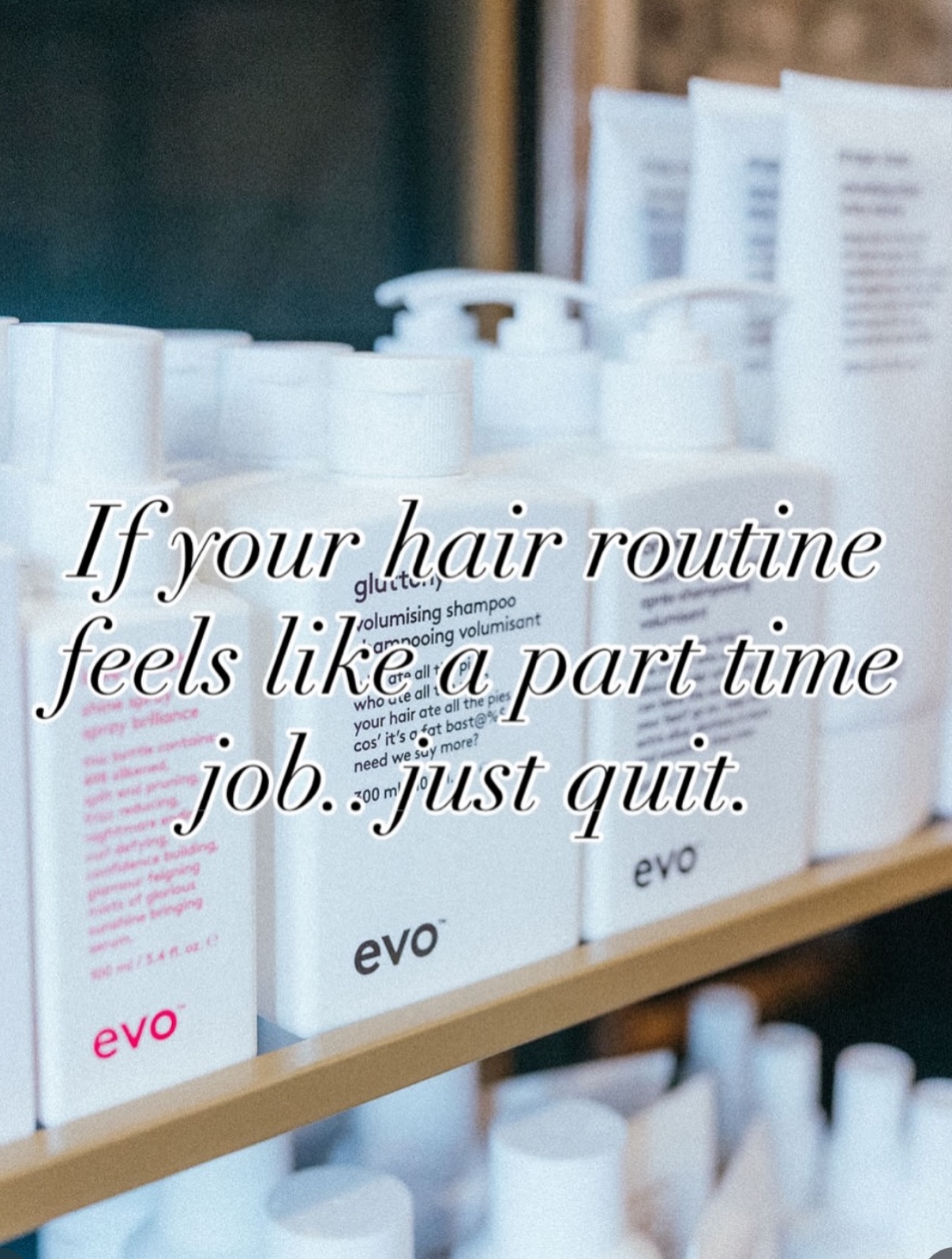 your hair routine should NOT be a second job. we have the products, the cuts, and the vibes to prove it. skeletons included, no extra charge. 💀✨