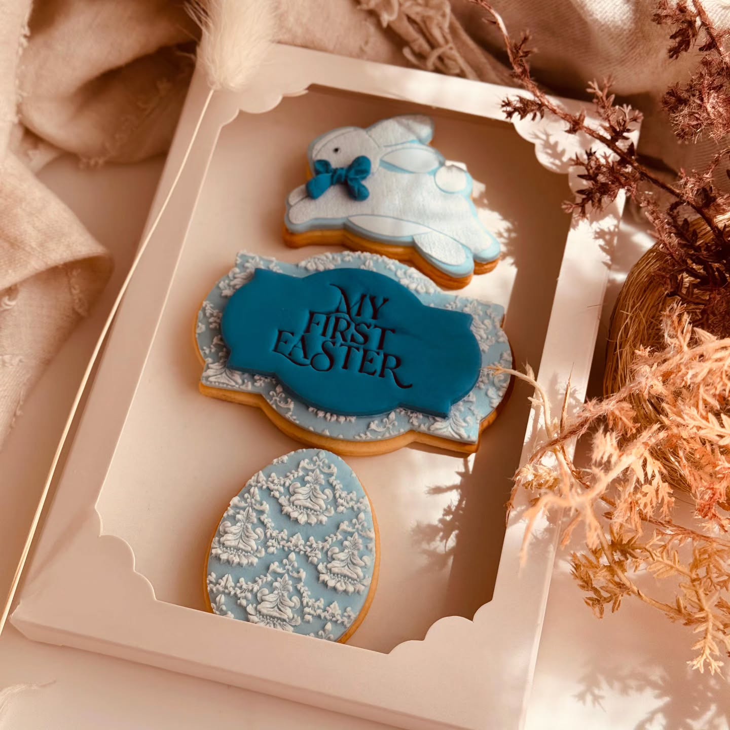 Another gorgeous creation by our beautiful BA Bridget @crumbswithlove_
Classic designs that you can use year after year.
The only truly Easter element in this set is the Petite Impression stamp.
My tips for building your stamp and cutter collections:
Prioritize neutral shapes
Round, oval, plaque, and scalloped cutters can suit countless themes. A single shape can be styled rustic, elegant, or playful depending on the stamp used.
Look for adaptable messages
Stamps with words like “celebrate,” “with love,” or “best wishes” work across many events, reducing the need for single-use designs.
Invest in layering potential
Choose stamps that pair well with textures, small motifs, or moulds so one stamp can create multiple looks.
Curate slowly and intentionally
A thoughtful collection grows over time. Choose pieces you know you’ll reach for again and again, not just for one trend or season.
Have a fabulous day beautiful Bakers.
I'll be back on deck soon.
Just a little reminder that we are currently open for orders for our next manufacturing window commencing from the 26th of March x
#fillingmycup #womensupportingwomen❤️ #smallbusinesstipsforwomen #cookiedecorator #cookiestamps