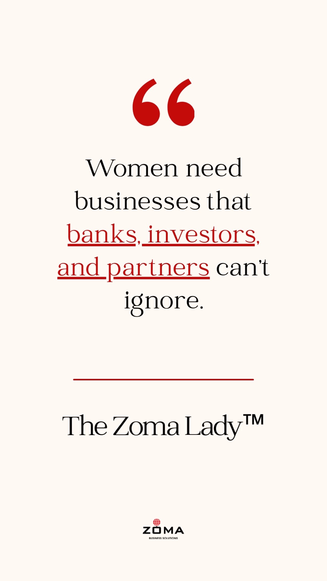 “A bank cannot fund what it cannot see.”-The Zoma Lady™
Let that sink in.
Many founders believe that when a bank says “not yet,” it means their business isn’t good enough.
But often the real issue is something else:
Visibility.
Because you can have:
📌 customers
📌 income
📌 skill
📌 reputation
…and still struggle to access capital.
Not because the business isn’t "real".
But because financial systems evaluate something different:
👉🏽 predictability
👉🏽 documentation
👉🏽 structure
For generations women created real economic value - markets, services, trade, family businesses.
Communities understood that value instinctively.
But institutions require something else: proof they can measure.
That’s what I call the Invisible Business™ - a real business that hasn’t yet been translated into the language financial systems understand.
The good news?
Once you understand this, everything shifts.
You stop asking:
“Who will give me a chance?”
And you start asking:
“What would make my business visible?”
👇 CTA
If you’re a founder trying to move beyond bootstrapping, this is the conversation we’re having inside Power Circle™ and the upcoming Fundable Business Lab™.
Comment READY or send me a DM if you want to learn more.
#womenfounders
#fundablebusiness
#womeninbusiness
#powercircle