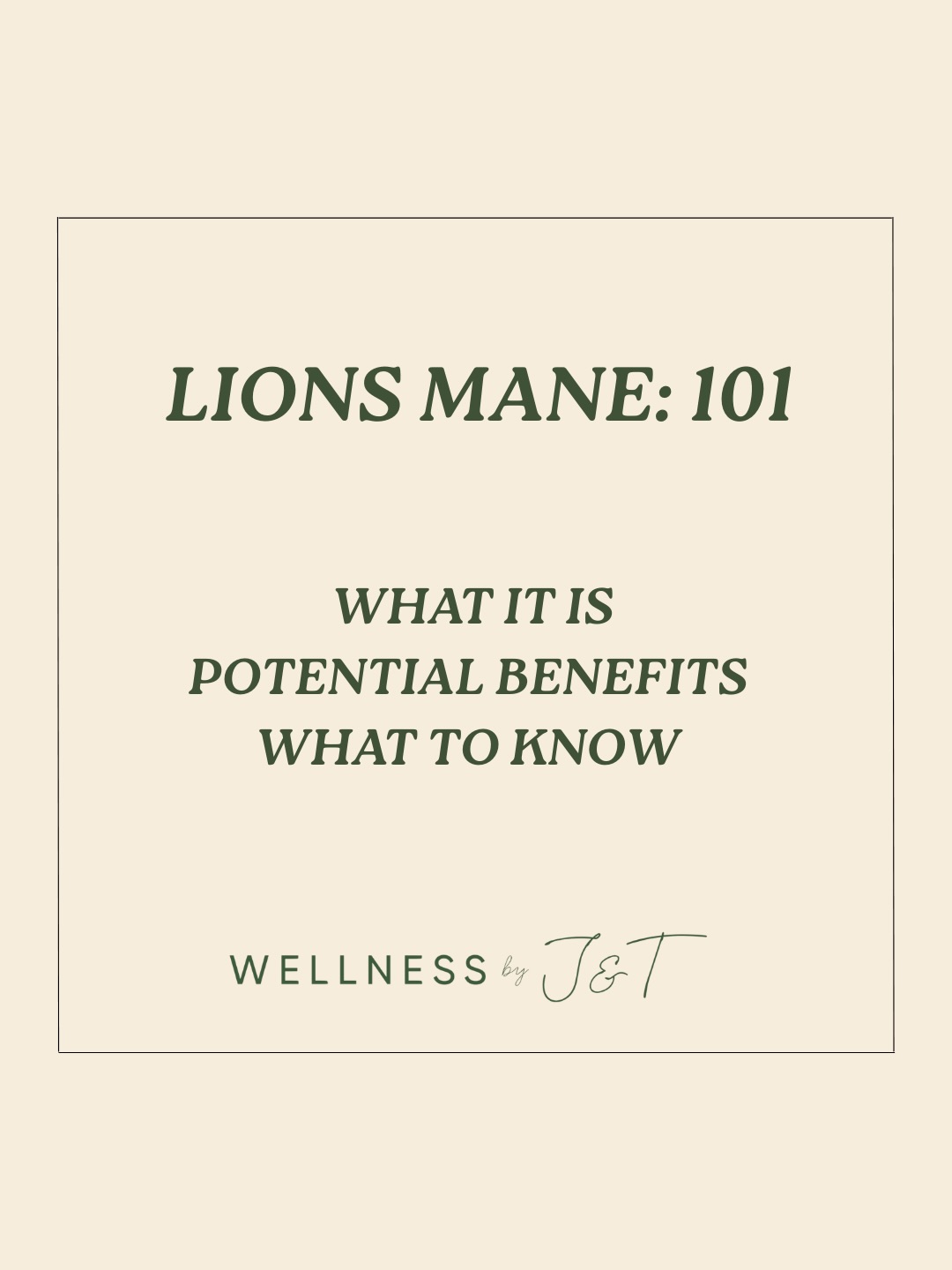 Lion’s Mane: 101 🍄
Evidence-based, practical, no hype.
Lion’s Mane is a medicinal mushroom gaining attention for its potential role in supporting brain health, focus and mood 🧠
Emerging research suggests it may help support cognitive function and nerve health, which is why it’s increasingly discussed in relation to perimenopause and menopause, where brain fog and mental fatigue are common concerns.
As always, supplements should complement lifestyle foundations and be considered on an individual basis.