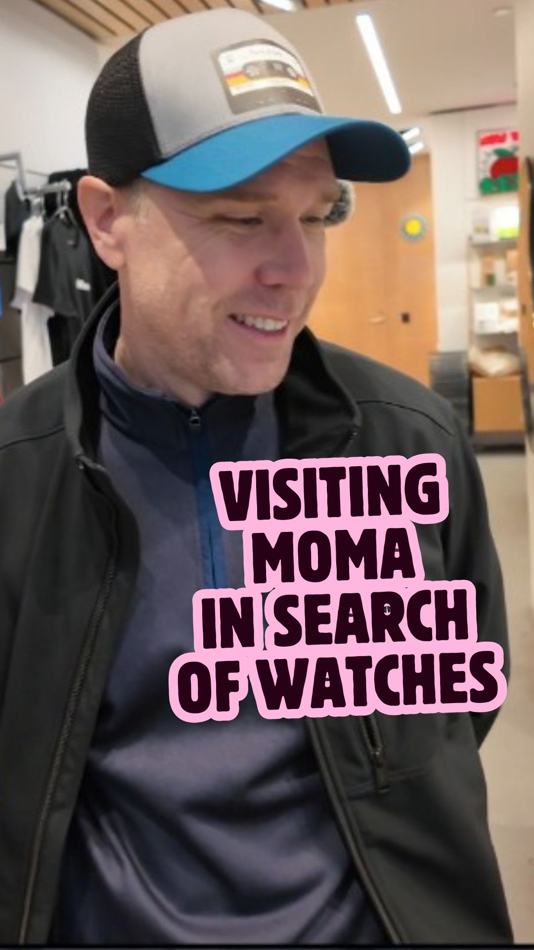 While in New York we took a little visit to the @themuseumofmodernart and checked out the @momadesignstore in search of our Retro Digital Mix Tape watches.
It's one thing to get them into the online store, but it is another level to go and see them in person at such an iconic store.
You can tell by my smile how happy this made me.
#nyc #smallbusiness #entrepreneurgoals #moma #watchfam #retro #popart #newyork