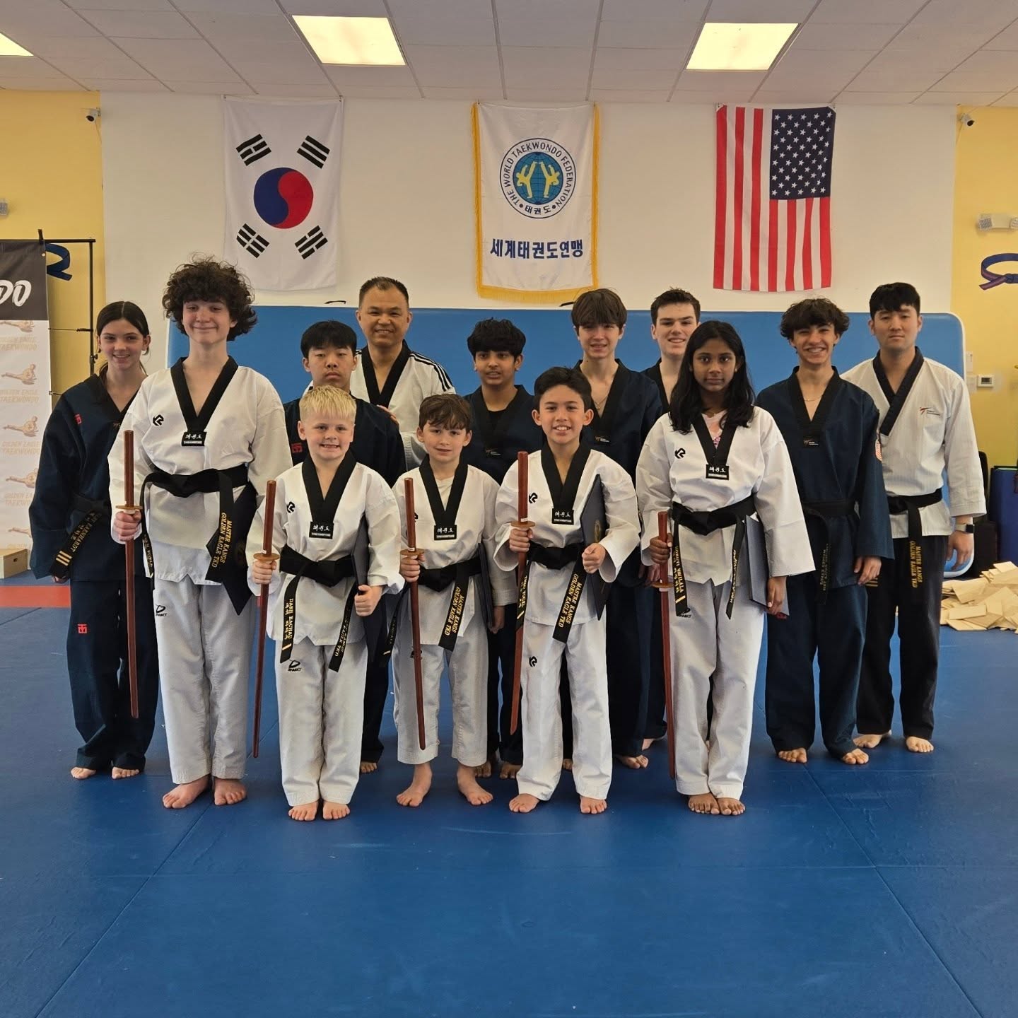 🎉 Today we held our first Black Belt Ceremony of the year! Everyone did an amazing job and truly proved they are Black Belts. 🥋💪
Hard work and never giving up—that’s what it takes in life.
Next time you face challenges, remember how you earned your Black Belt and keep pushing forward! ✨
.
.
#taekwondo #blackbelt #taekwondofamily #huntersvillenc #martialarts