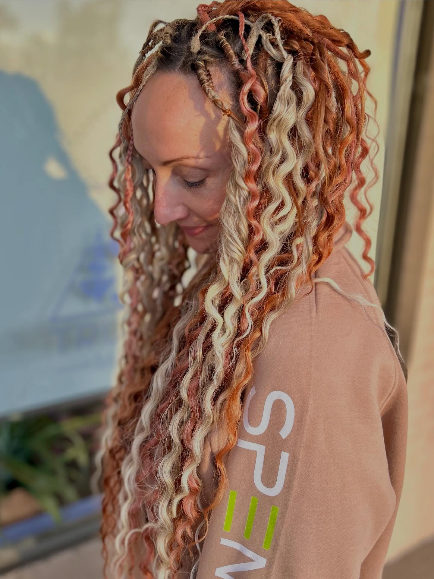 “You can search the world over, but you won’t find happiness until you realize that happiness
isn’t getting what you want. It’s being content with what you already have.”
Yasmin Mogahed
#dreadextensions#dreadlocks#loctician