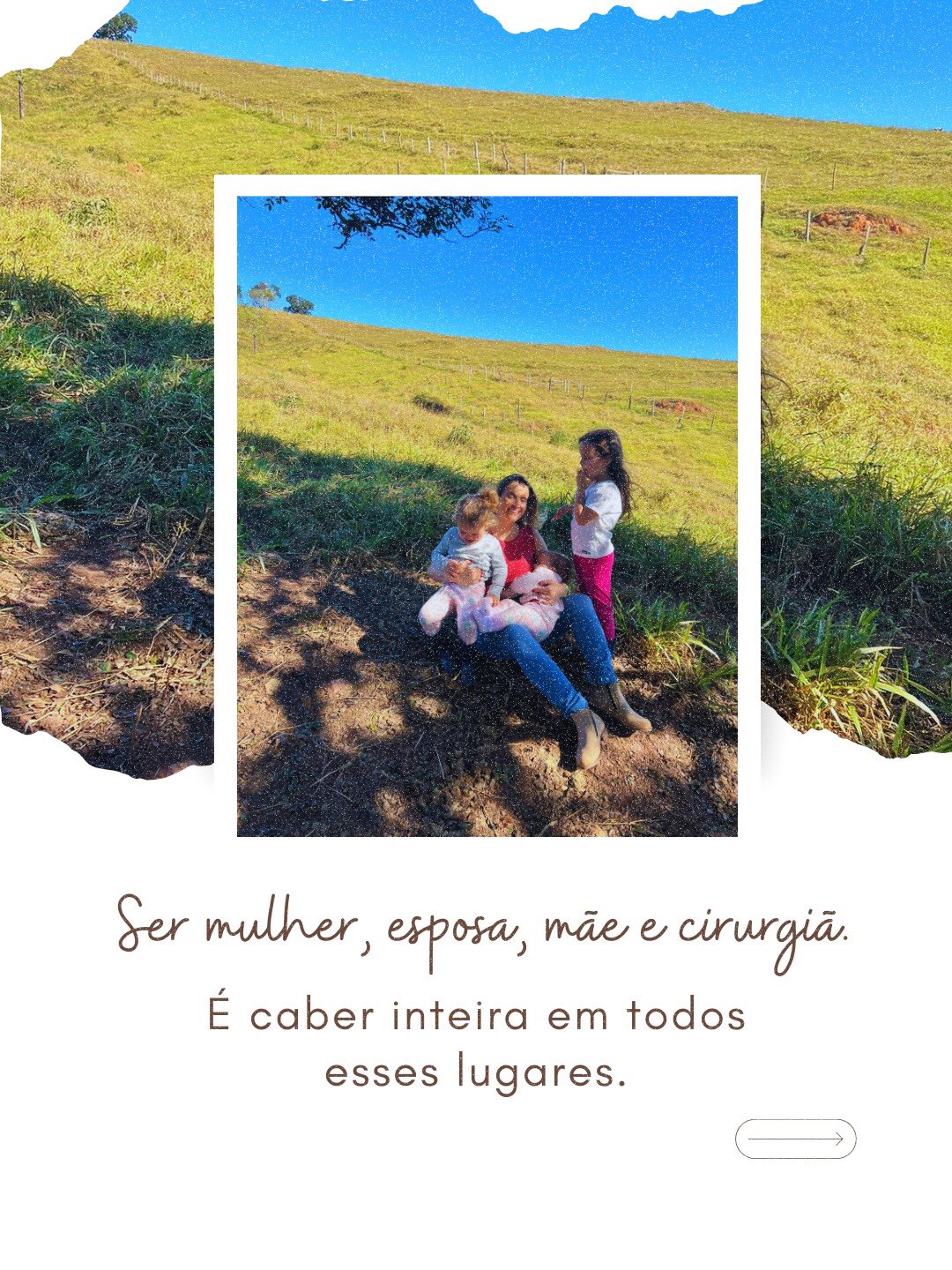 Ser mulher não é uma única função. É ser muitas coisas ao mesmo tempo.
Sou esposa.
Sou mãe de três.
Sou cirurgiã.
Sou estudante constante.
Sou parceira, filha, amiga.
Eu não vivo todos os dias com perfeição. Mas vivo meus dias com responsabilidade e propósito.
Hoje celebro as mulheres que ocupam seus espaços com firmeza e sensibilidade.
Que seguem, mesmo cansadas.
Que cuidam, mesmo quando também precisam de cuidado.
Feliz Dia Internacional da Mulher. 🌹
Que a gente nunca diminua nossa potência.