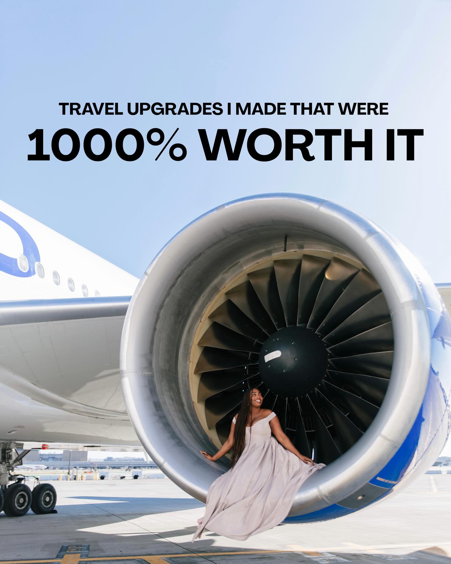 These are the travel upgrades I’ve made in the past 5 years that I 100% swear by!
Not included- my noise canceling headphones. @beatsbydre thank you for the constant peace I have traveling the world lol