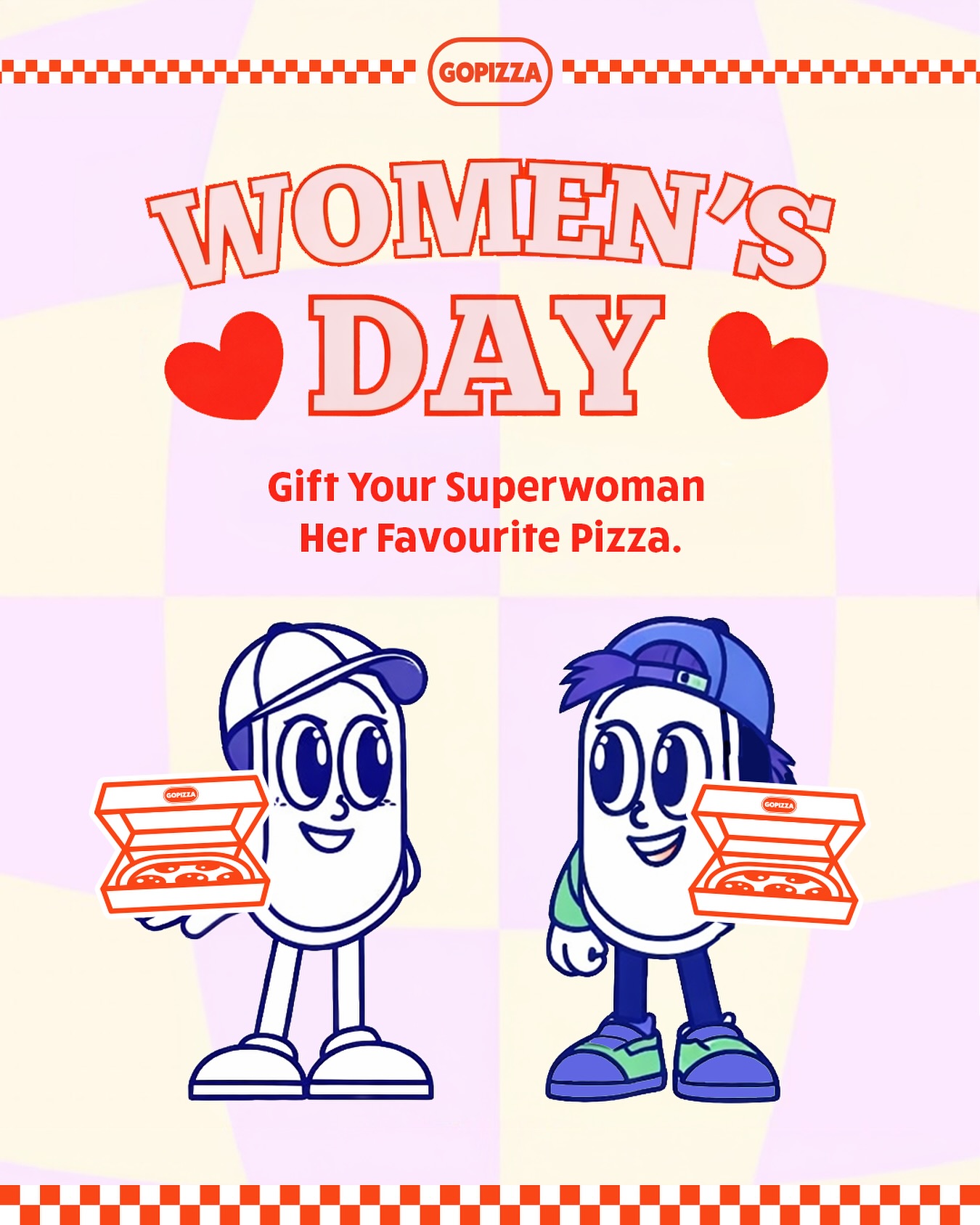This Women’s Day, celebrate the Superwoman in your life with her favourite slice from GOPIZZA. 🍕💙
#womensday #gopizza #foodieofinstagram #plans