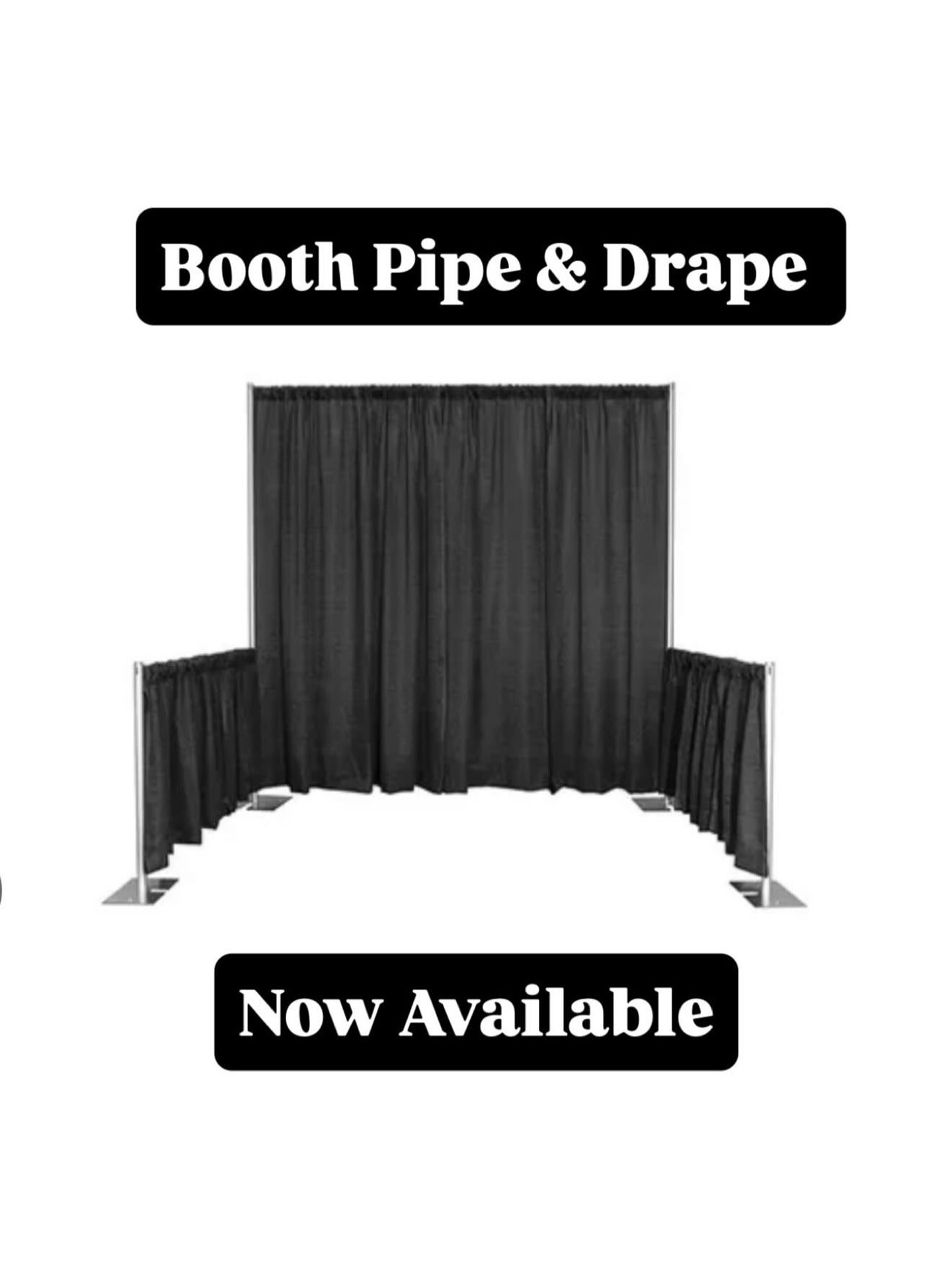 Make your booth look professional and eye-catching 👌
Our professional Pipe & Drape Booth Systems are perfect for:
• Vendor markets
• Trade shows
• Expos
• Pop-up events
Now available in our inventory.
📍 Sacramento
📩 DM to reserve for your next event. #centralvalleybusiness #fresnobusiness
#EventPlannerLife
#VendorBoothSetup
#TradeShowDisplay
#ExpoSetup
#PipeAndDrapeSystem
#EventProduction
#EventDecor
#EventProfessionals
#VendorEvent
#SmallBusinessEvents
#EventRentalCompany
#SacramentoBusiness
#CaliforniaEvents
#VendorCommunity