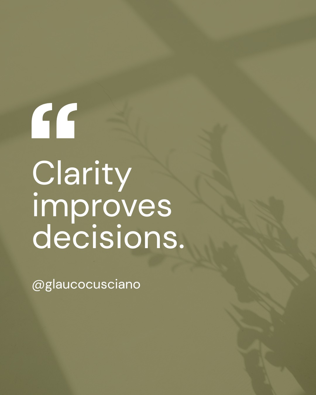 Emotional clarity helps decisions feel grounded and intentional.
#glauco #wellness #selfimprovement #decisionmaking #emotionalclarity #lifedirection #intentionalchoices #mentalfocus