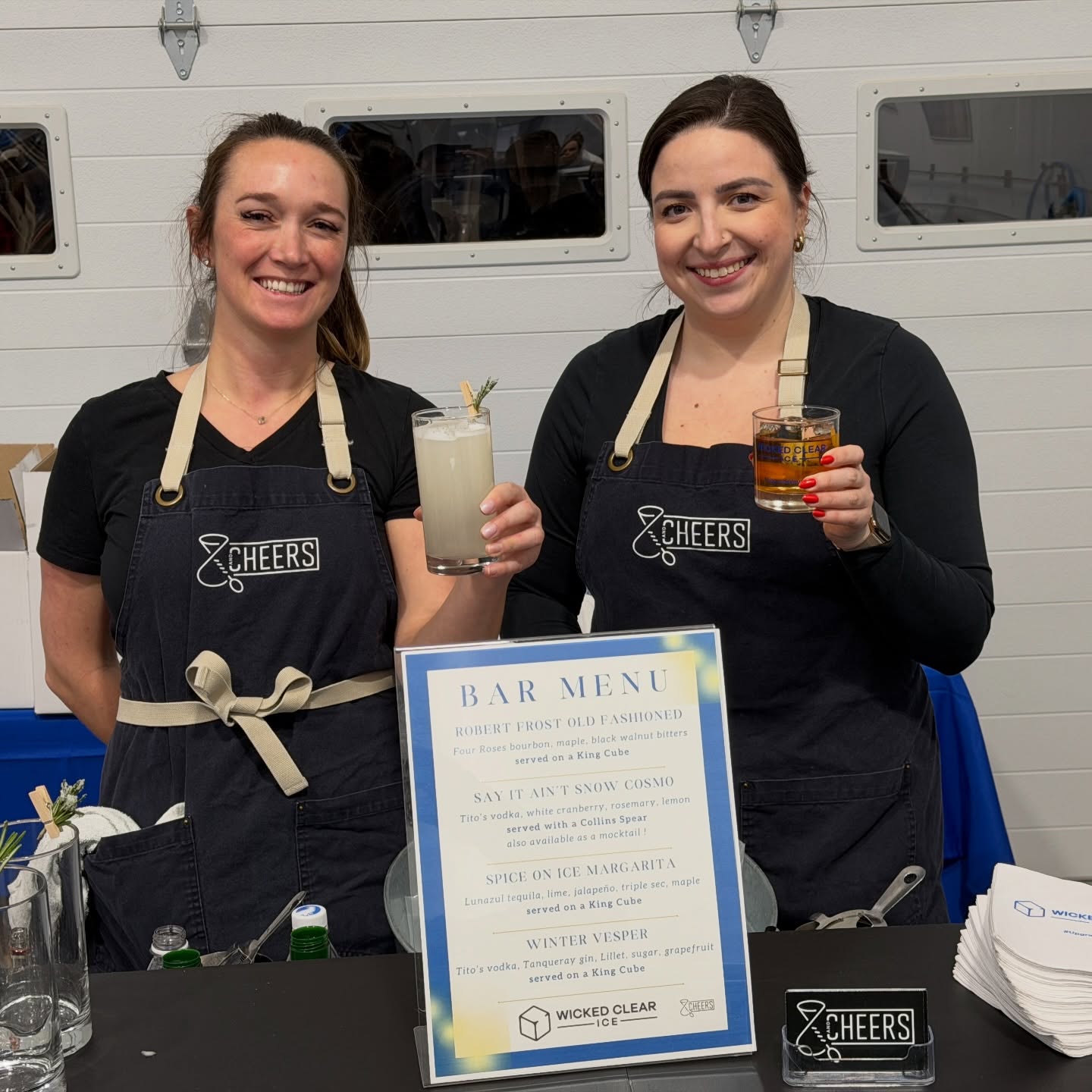 Thanks to Bekah and Lauren from @_andcheers for making our celebration a memorable event! #UpgradeYourDrink
.
.
.
Buy🧊local: @sidecaralcoholfree @bostonsbottle @fellsmarket @beaconhillmarket @brooksselectws WickedClearIce.com
.
.
.
.#clearice clearicecubes iceporn craftcocktails bostonclearice bostoncatering cheersboston drinkstagram drinkstafam #bostoncocktails bostonbars bostonfoodies #bostonrestaurants boozyboston wellesley newton needham westonma wayland westwoodma