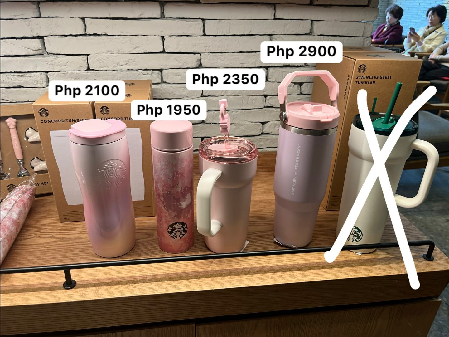 STARBUCKS CHERRY BLOSSOM MD
Cut-off: MAR 15
1k DP to secure
Full payment: APR 5
⚠️Price in PHP (please check photo captions) includes pasabuy fee already
⚠️Intl and local SF not yet included (you may opt between normal ETA on April or fast ETA kasabay po namin pauwi)
Comment or DM to order 💛