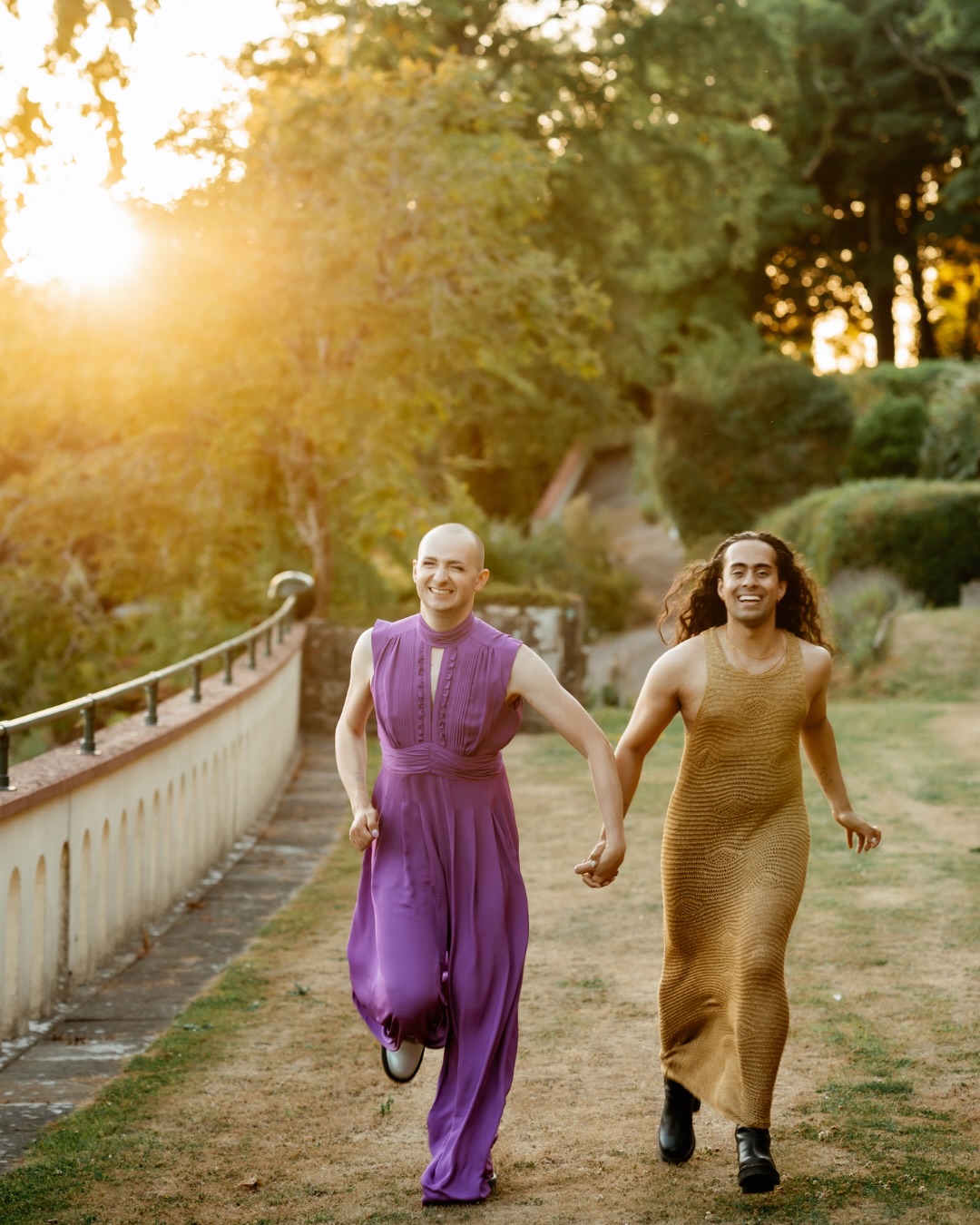 Andrew (they/them) & Sami (they/them) 💛
The hottest day of 2025 met its match 🥵
Andrew & Sami took to the veranda to say their vows, overlooking the Welsh countryside before the heat became too much to handle. The solution? A full-cast-and-crew pool party. When the photographers and videographers are jumping in with the guests, you know it’s a legendary day (yes, yes we did!).
Did you know that we here at @rebelloveclub_ actually have a collaboration package with @stephaniedreamsphotography called The Queer Bundle!?!
IMAGINE: 3 leading LGBTQ+ photographers & videographers documenting your day together 🏳️⚧️🏳️🌈 - that’s what Andrew & Sami did ❤️🔥
Package - @thequeerbundle by @rebelloveclub_ & @stephaniedreamsphotography
#caerllan #weddingphotography #weddingvideography