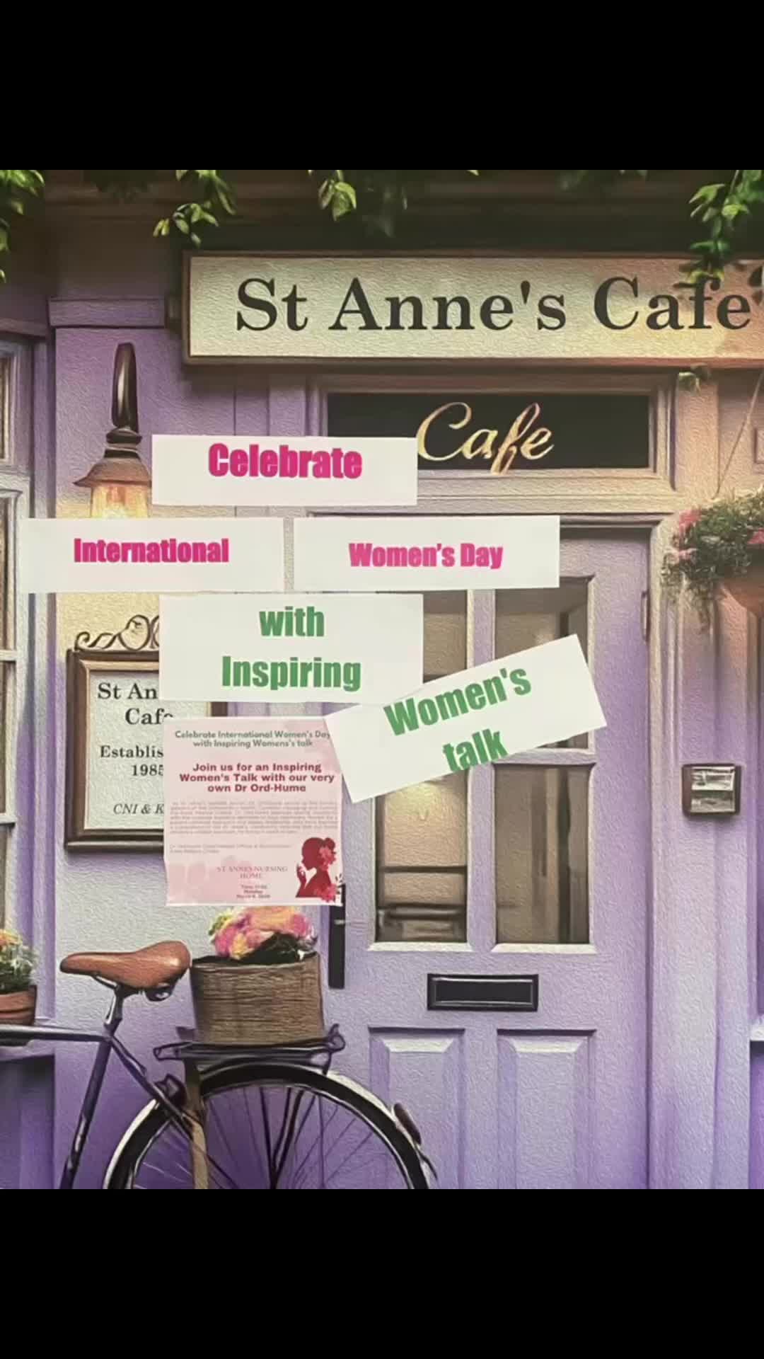 On the 9th of March we celebrated International Women’s Day with an Inspiring Women’s talk with our resident doctor, Dr Gail Ord-Hume.
This month’s celebration we recognise the incredible women who dedicate their lives to caring for others.
At St Anne’s women play an essential role in creating environments filled with compassion, dignity and kindness.
From carers and nurses to chefs, domestic team and leaders, their dedication makes a meaningful difference in the lives of the people we support every single day.
Care is not just a profession. It is empathy, patience, strength and humanity in action.
Today we say thank you to all the remarkable women in care who bring warmth, respect and genuine connection to those who need it most.
Happy International Women’s Day.